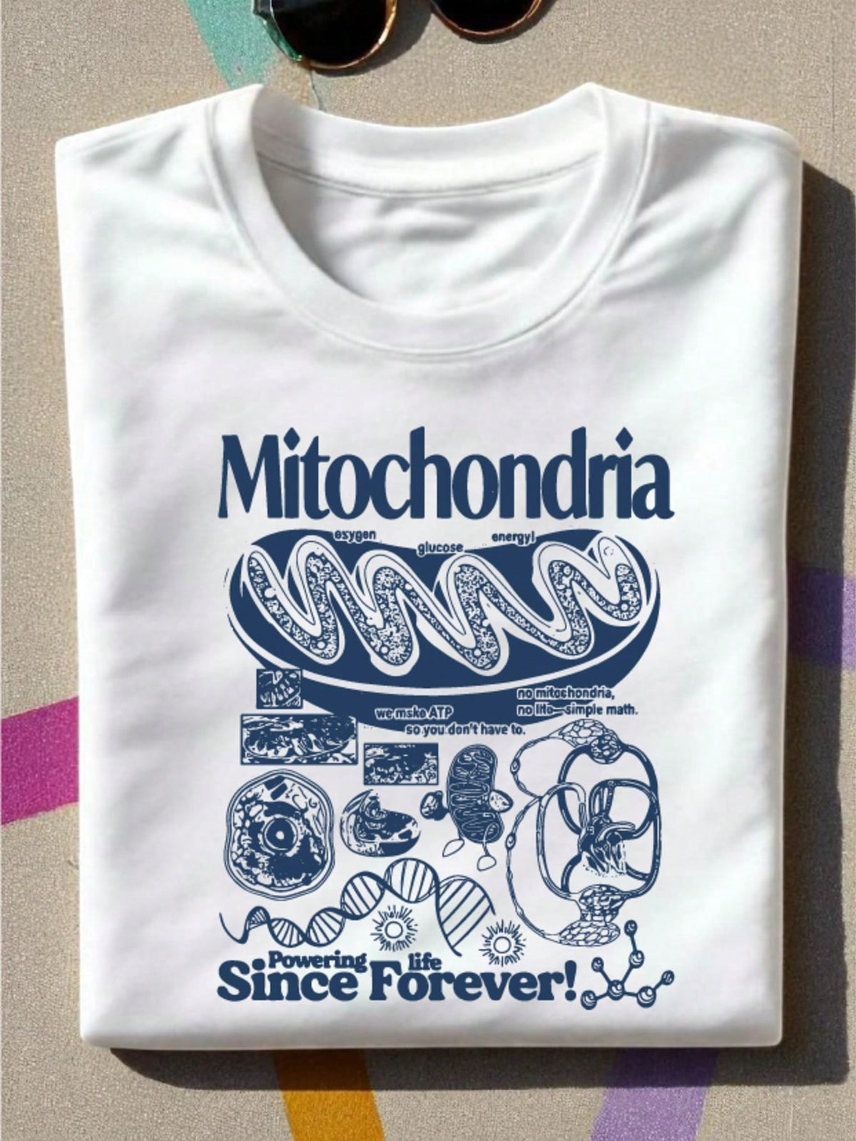 Mitochondria Vintage Science T-Shirt