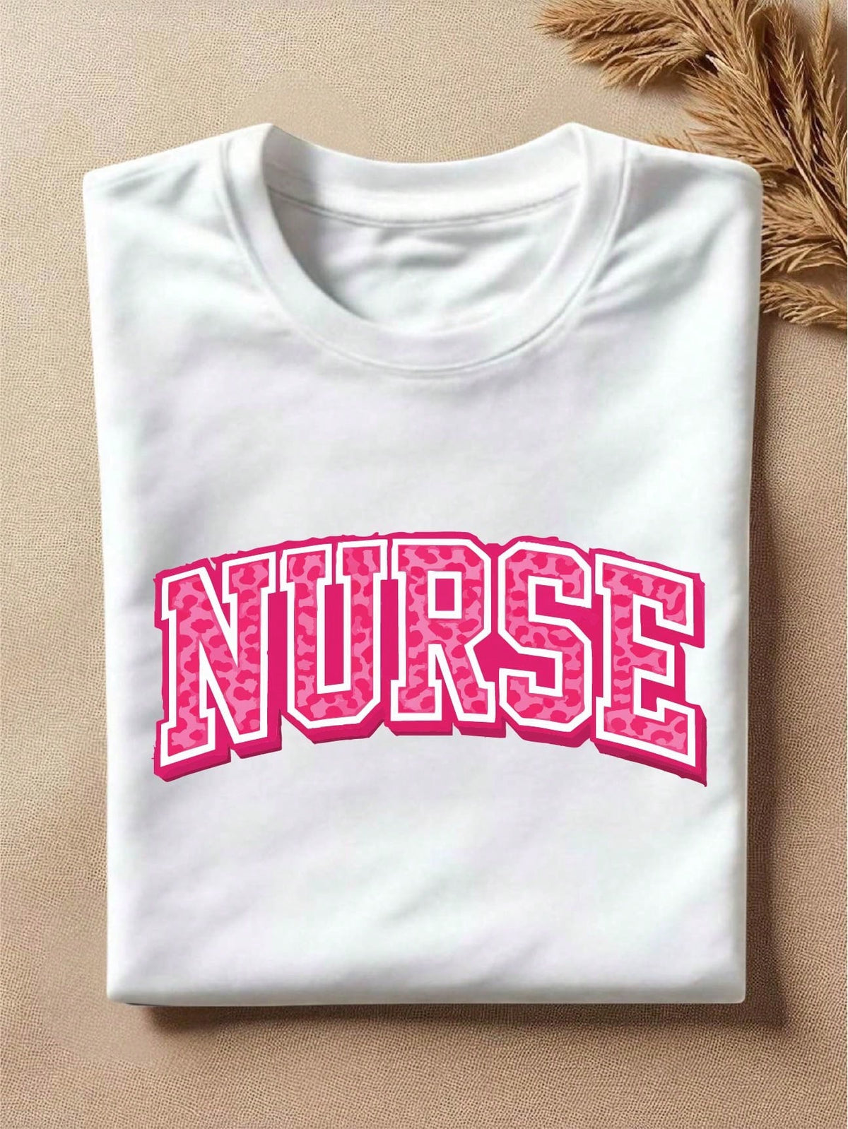 Leopard Nurse T-Shirt