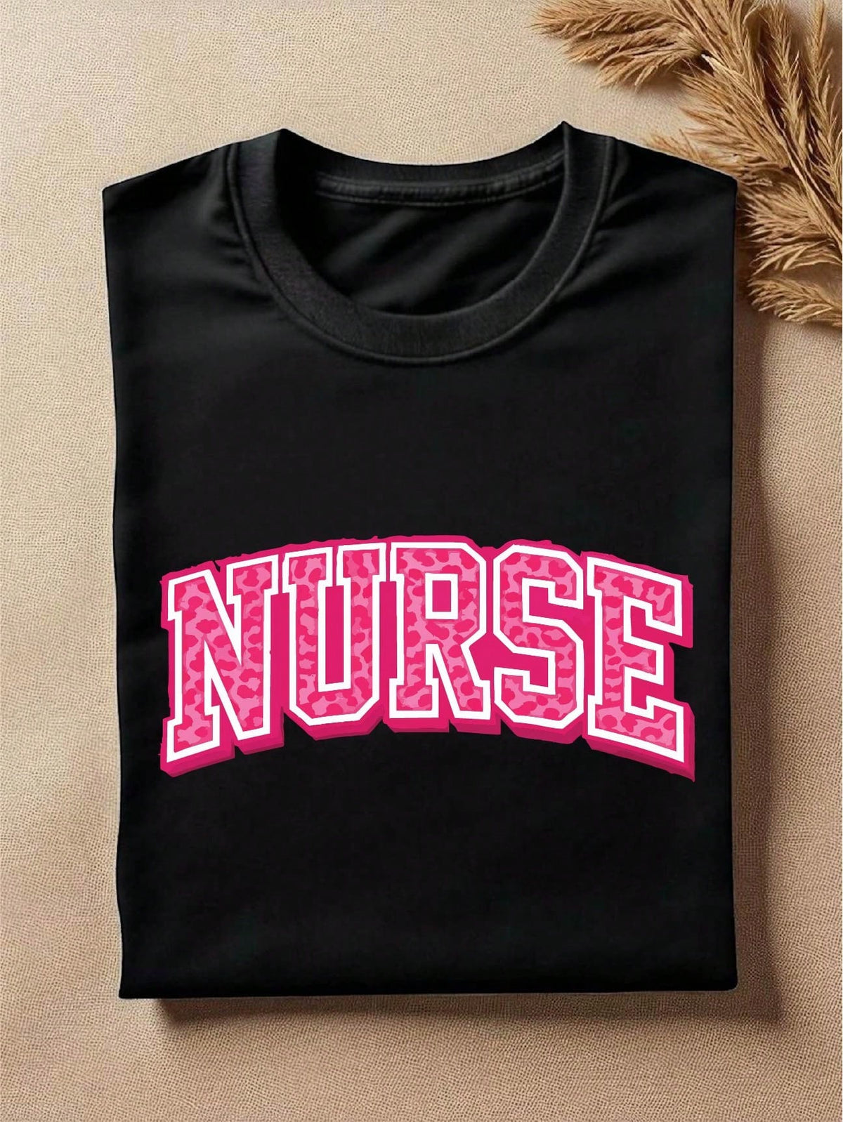 Leopard Nurse T-Shirt
