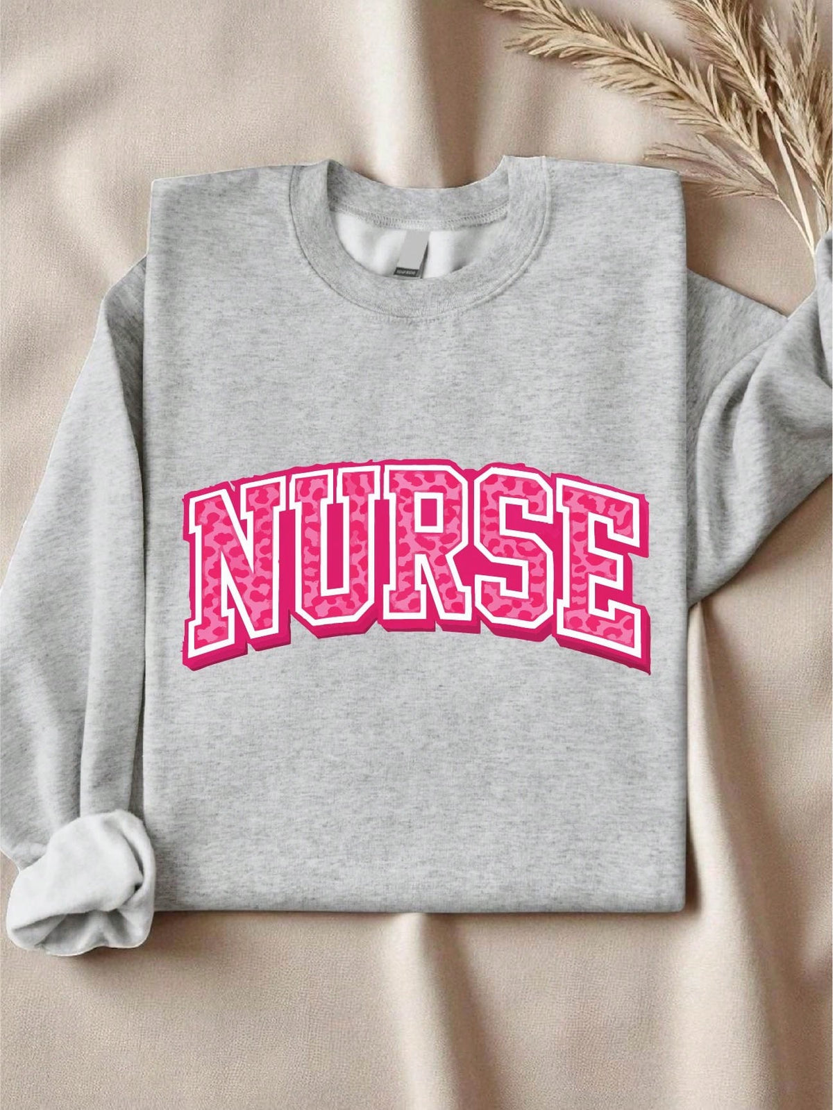 Leopard Nurse Sweatshirt