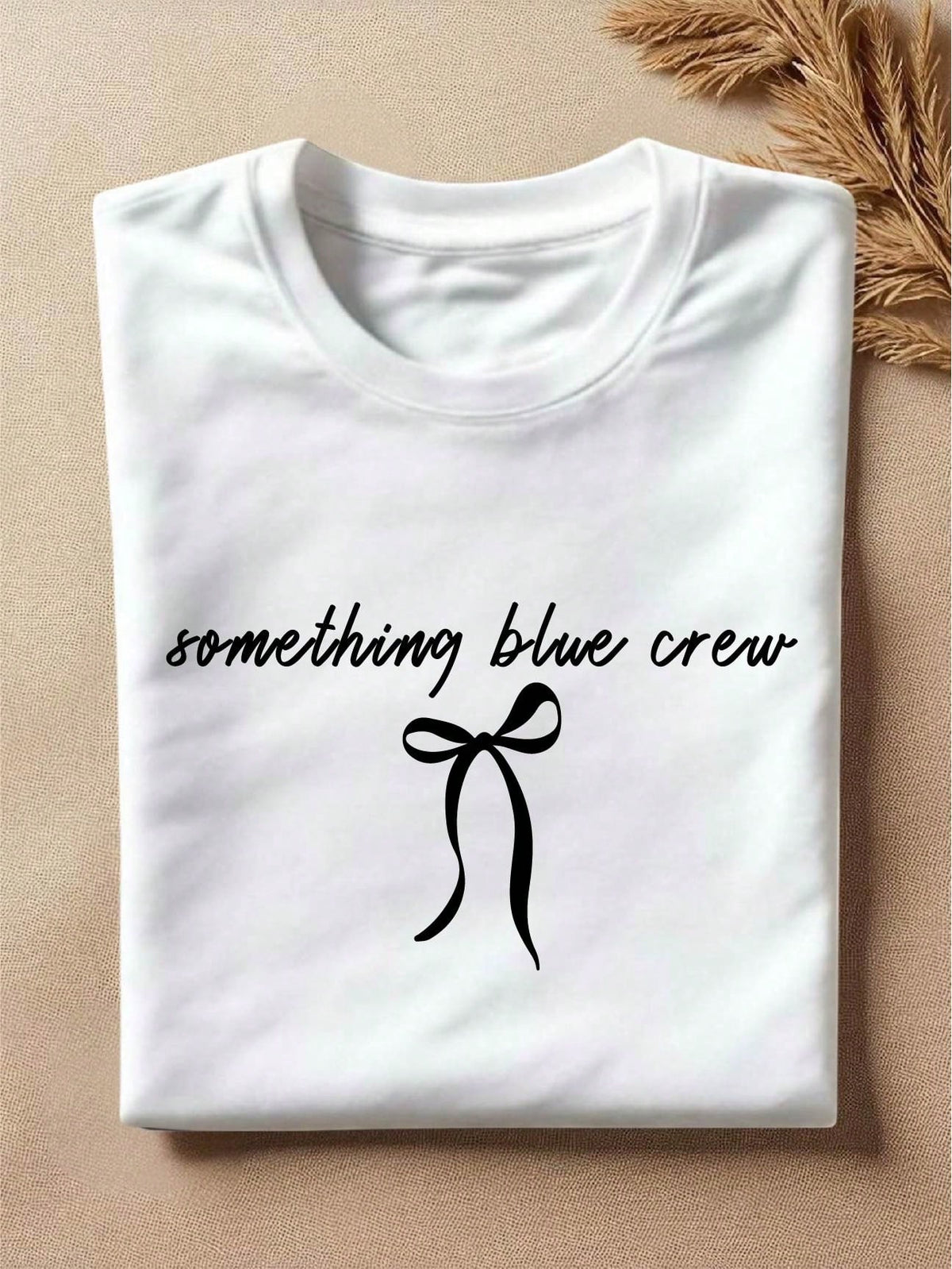 Something Blue Crew Coquette T-Shirt