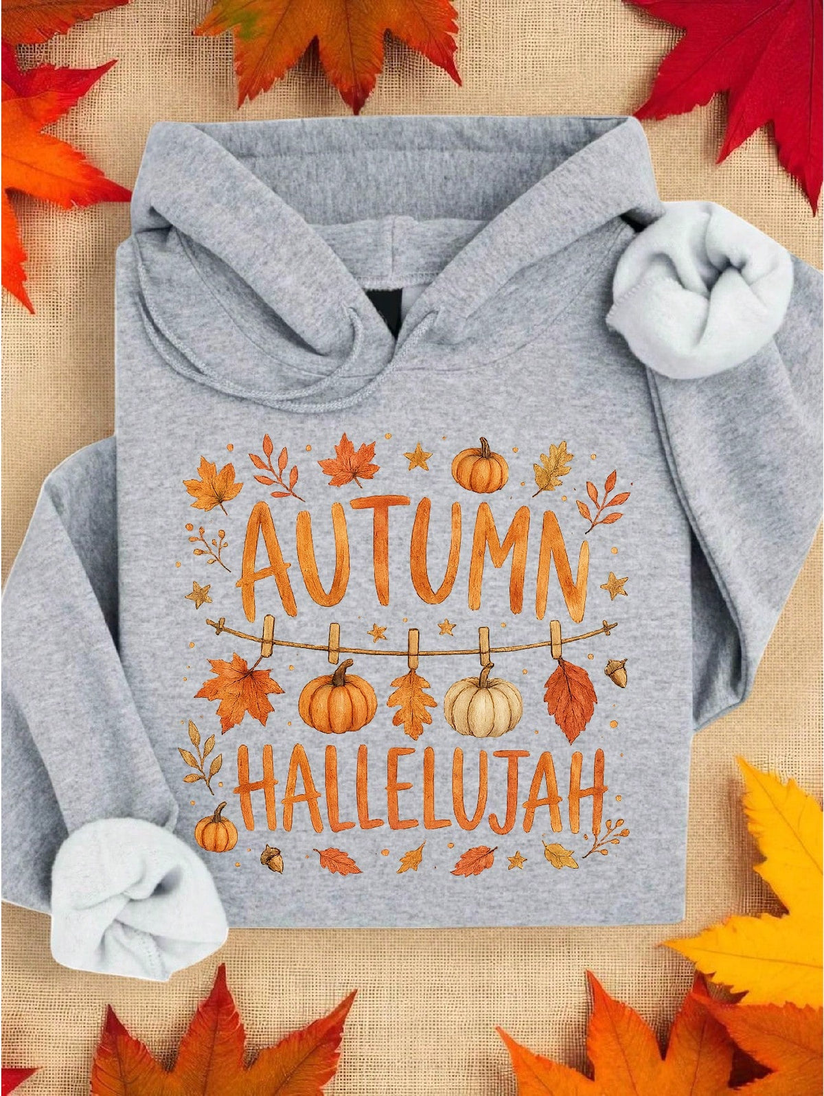 Autumn Pumpkin Unisex Hoodie