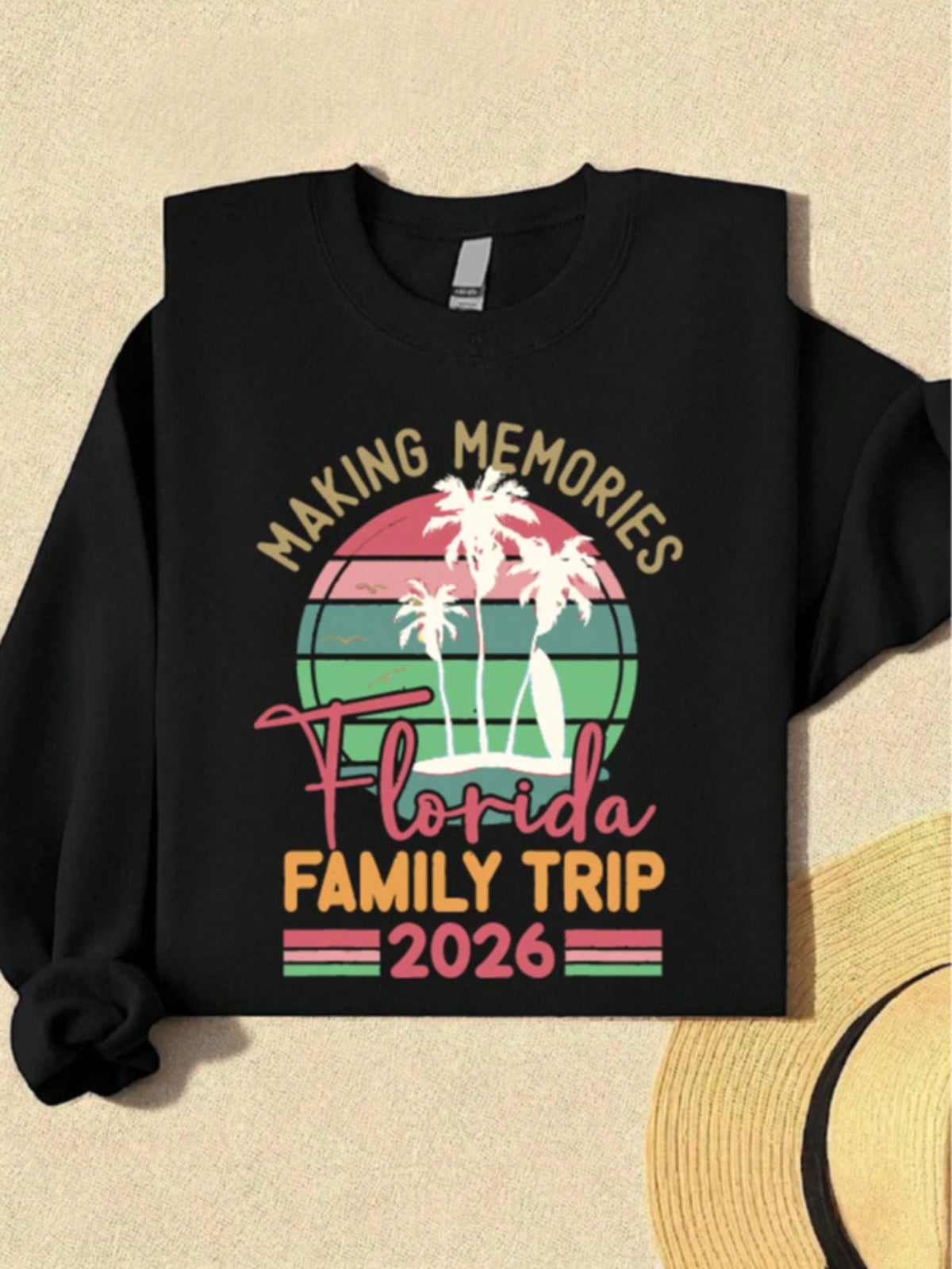 Florida Family Vacation 2026 Sweatshirt