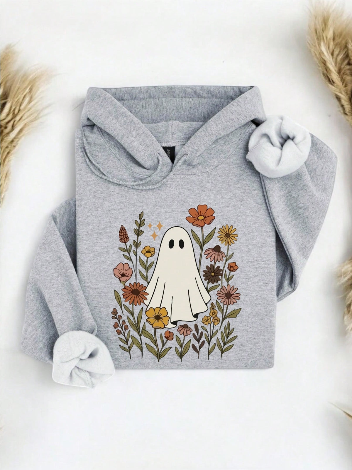 Floral Ghost Hoodie