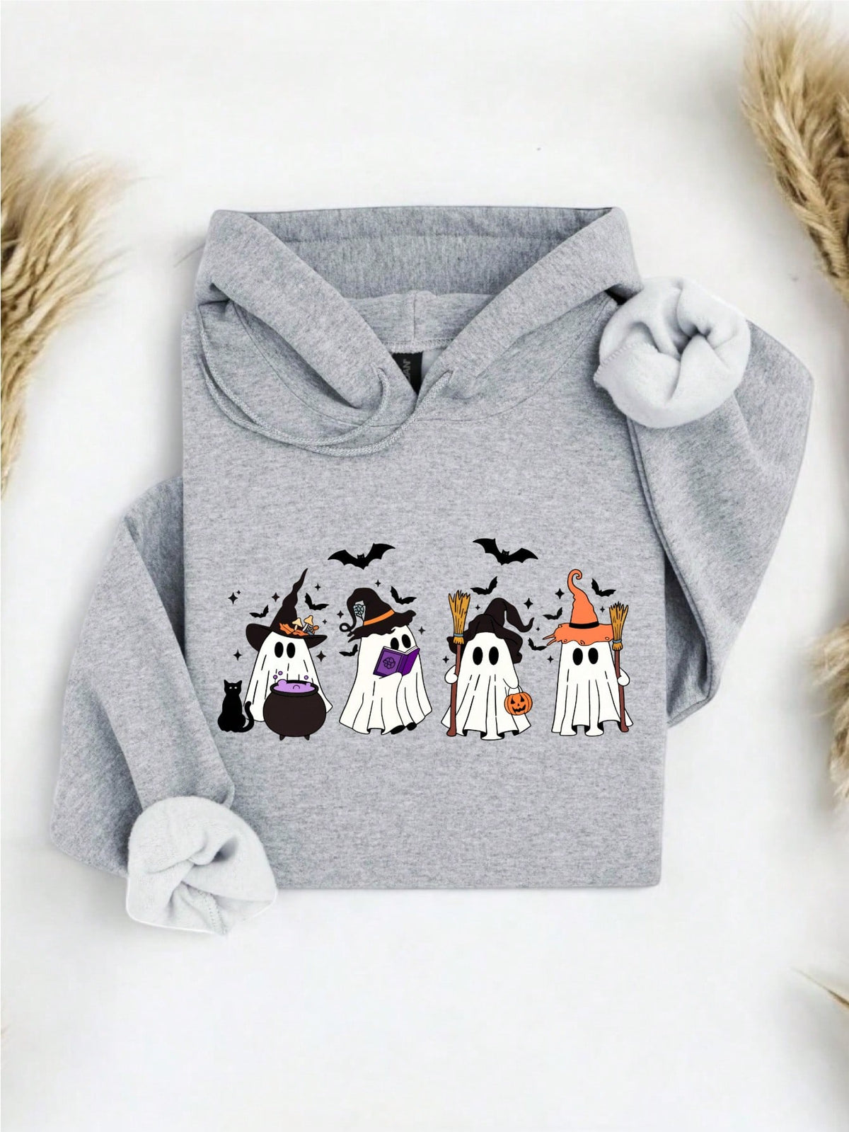Ghost Witch Halloween Hoodie