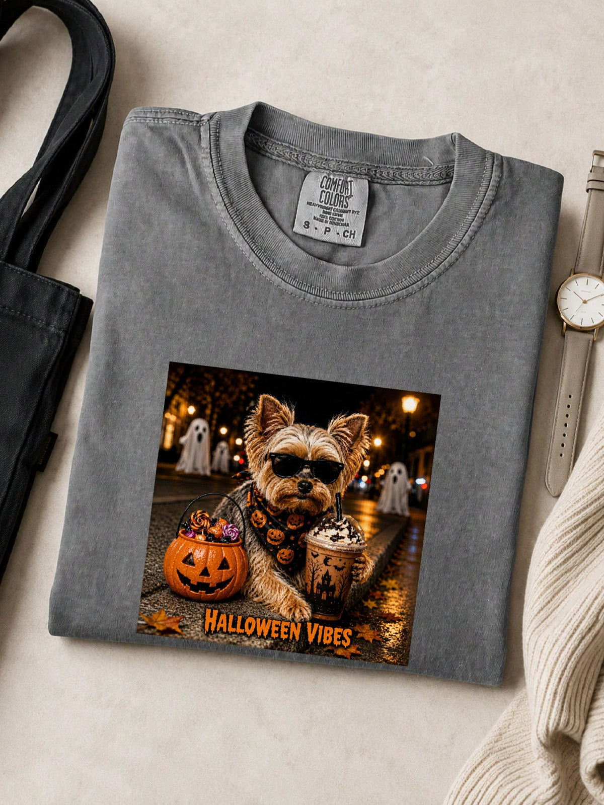 Yorkie Halloween T-Shirt