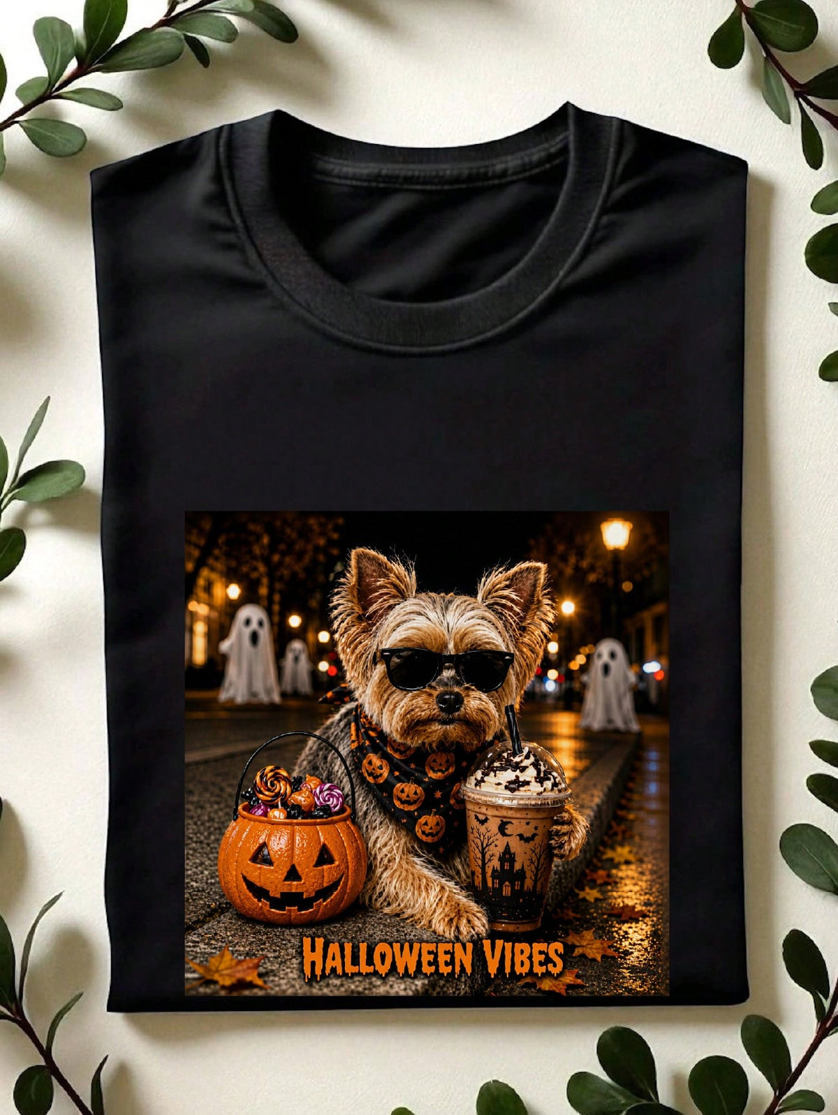 Yorkie Halloween T-Shirt