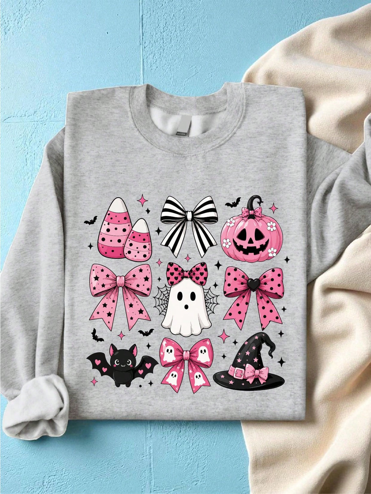 Pink Halloween Sweatshirt