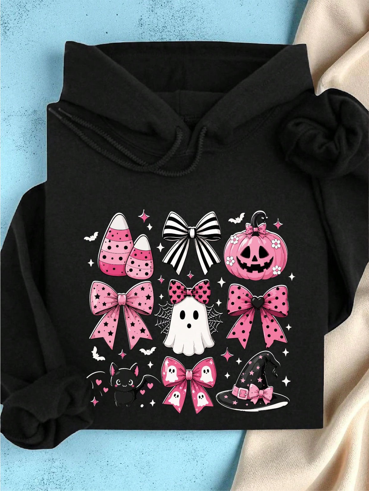 Pink Halloween Hoodie
