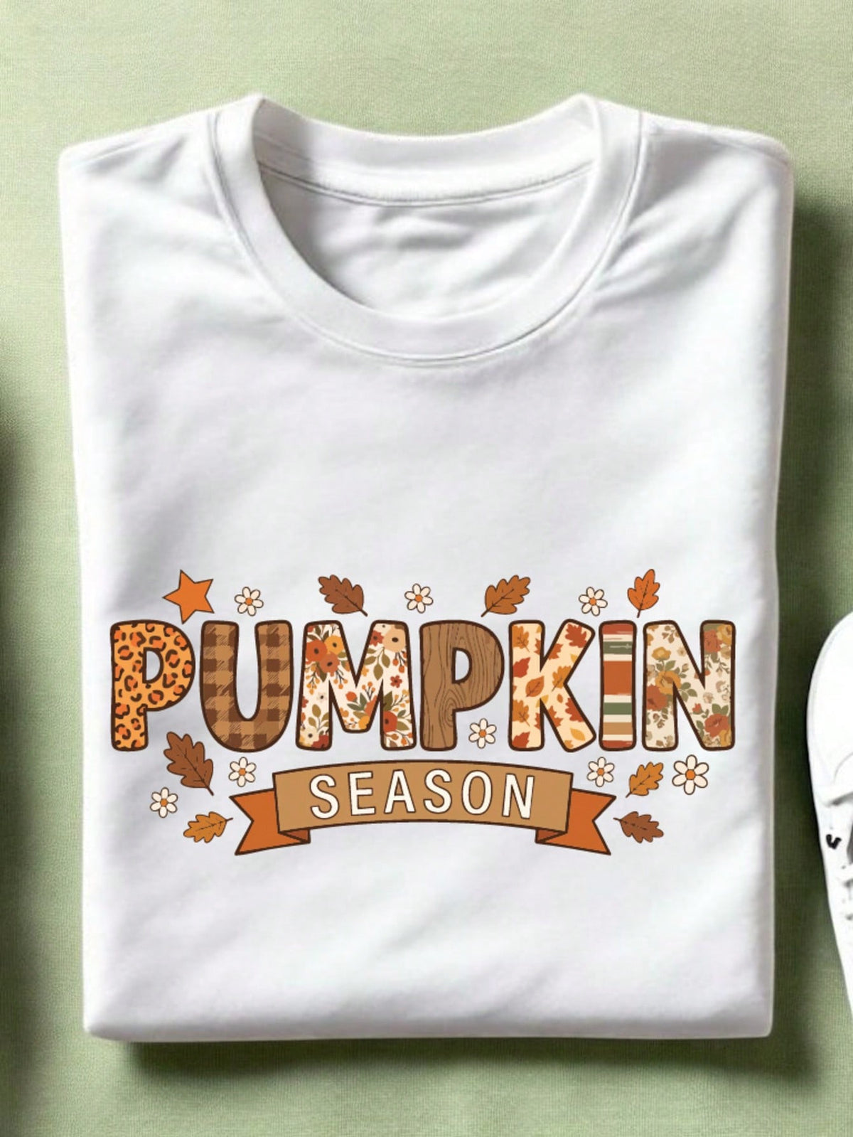 Floral Pumpkin Season T-Shirt