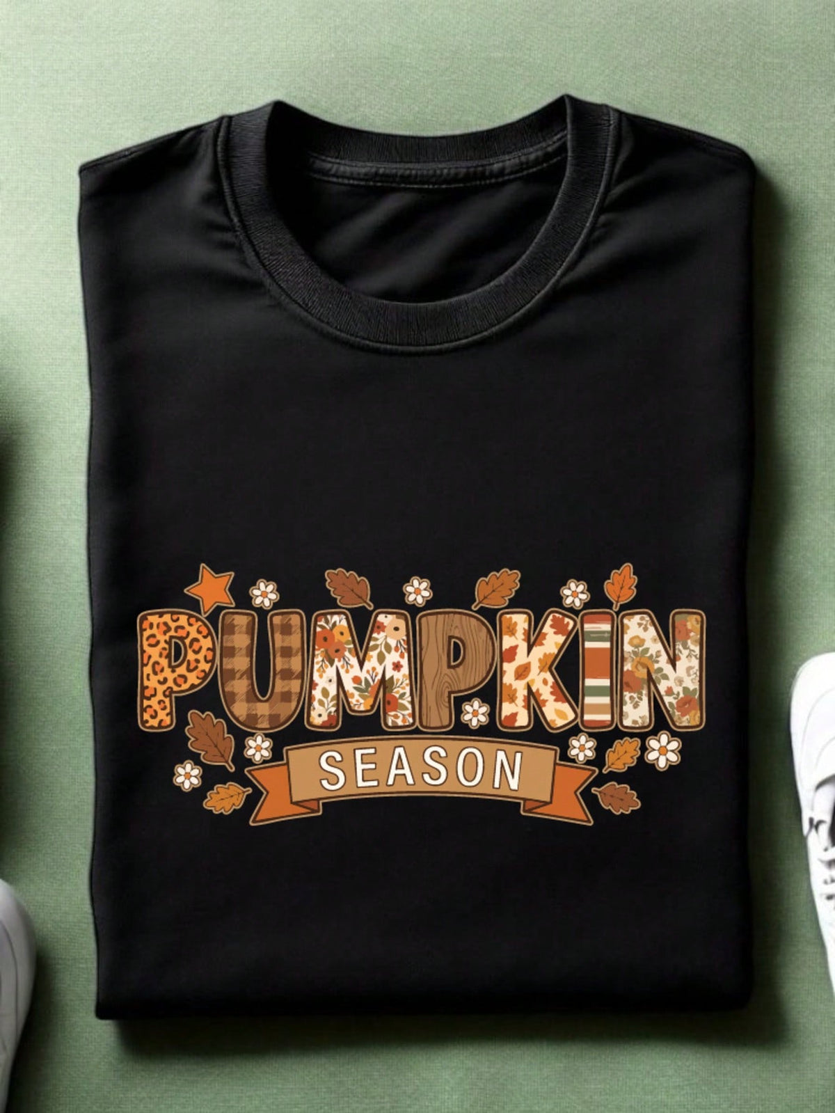 Floral Pumpkin Season T-Shirt