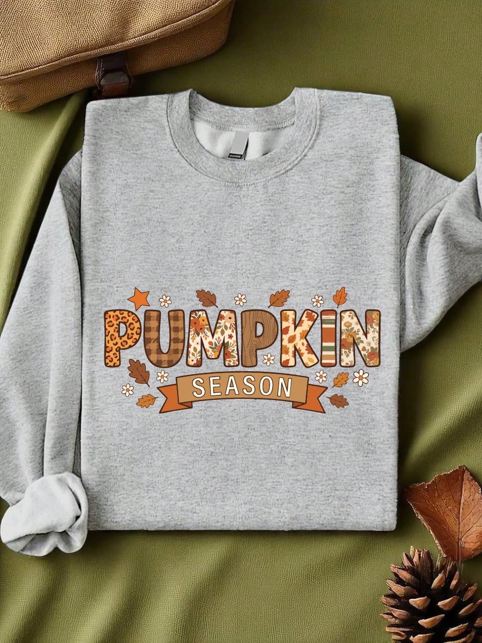 Floral Pumpkin Season Sweatshirt