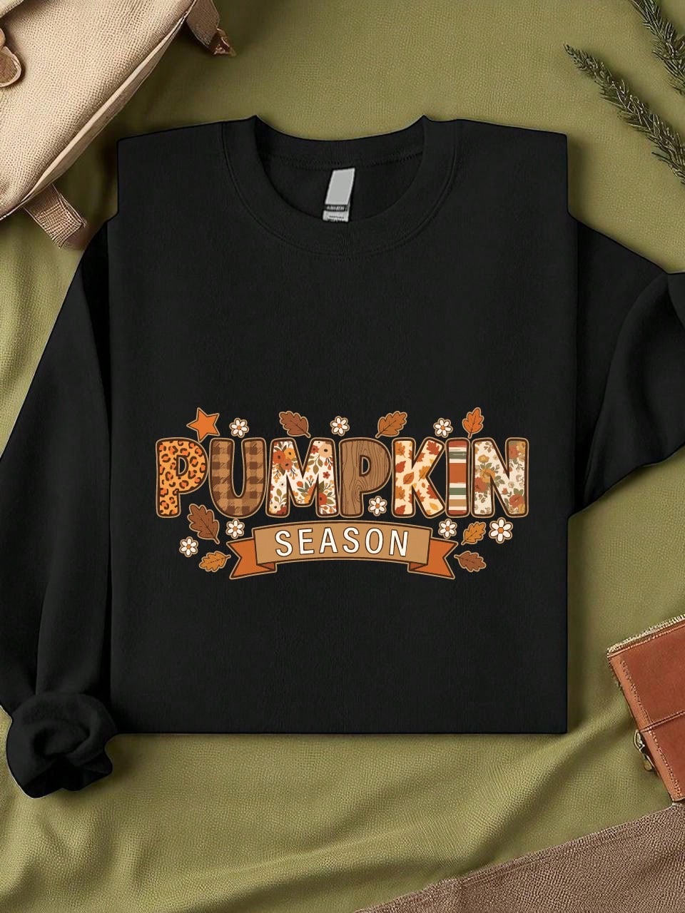 Floral Pumpkin Season Sweatshirt