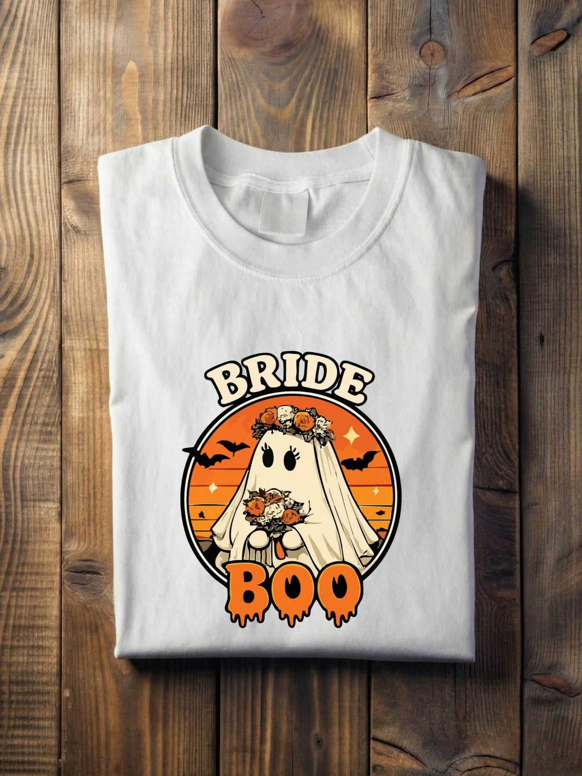 1 PC Bride Groom Boo T-Shirt