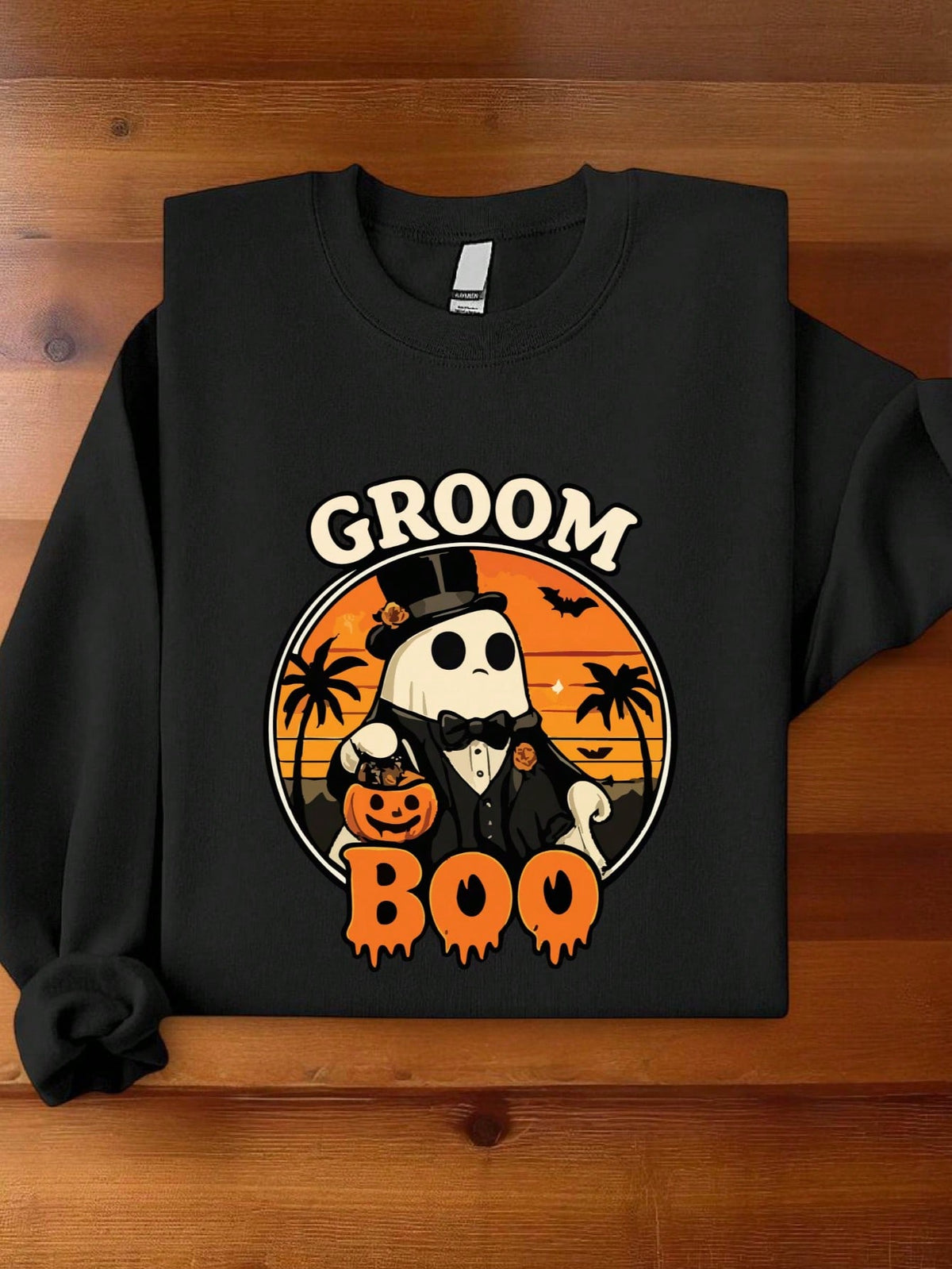 1 PC Bride Groom Boo Sweatshirt