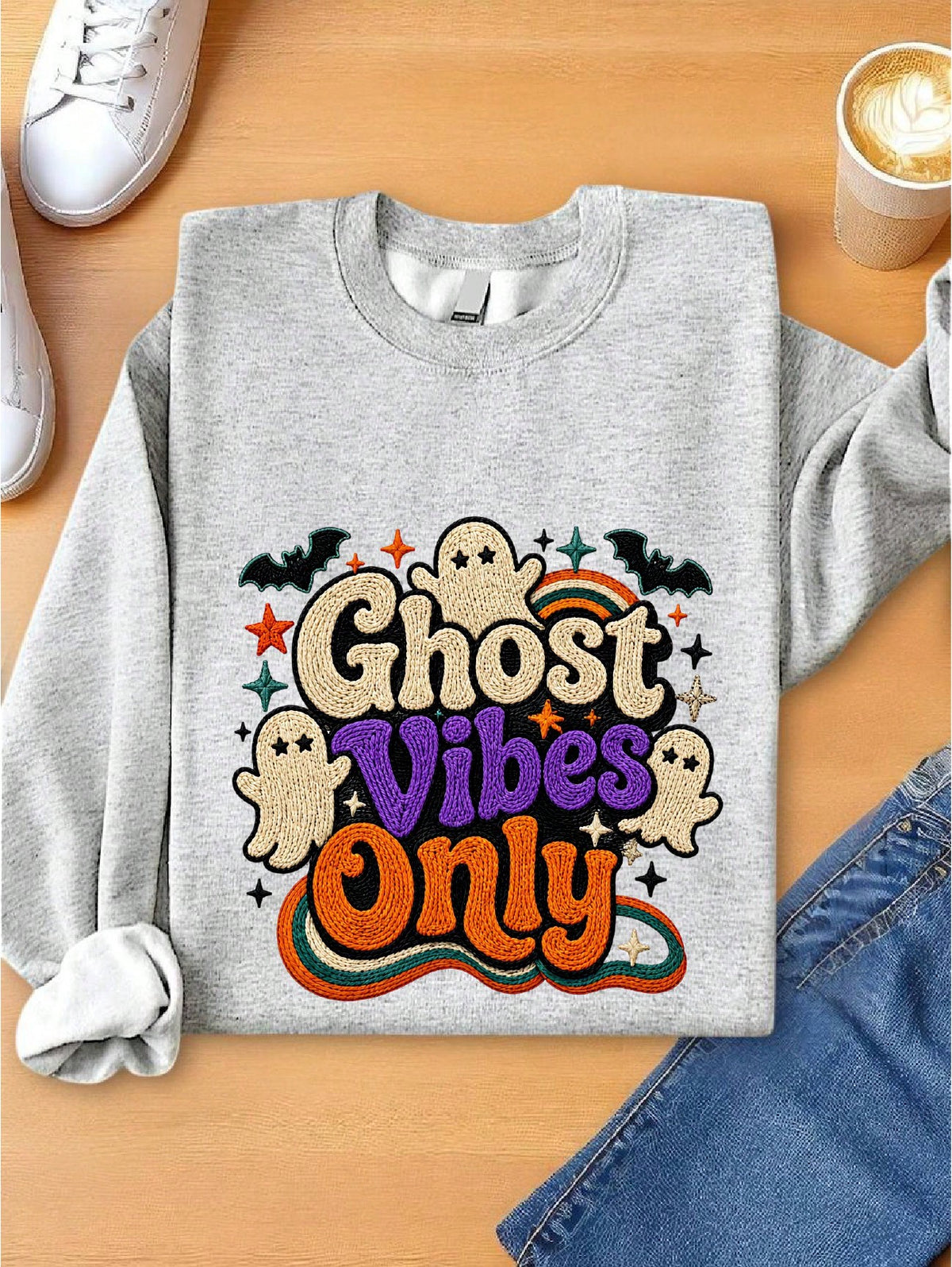 Ghost Vibes Only Sweatshirt