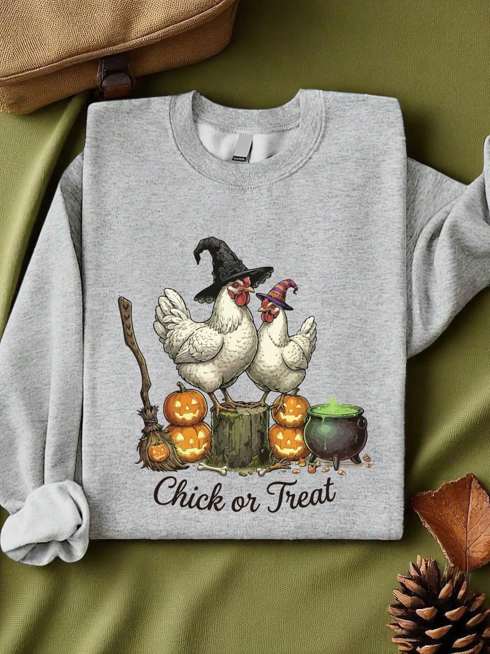 Chick Or Treat Sweatshirt