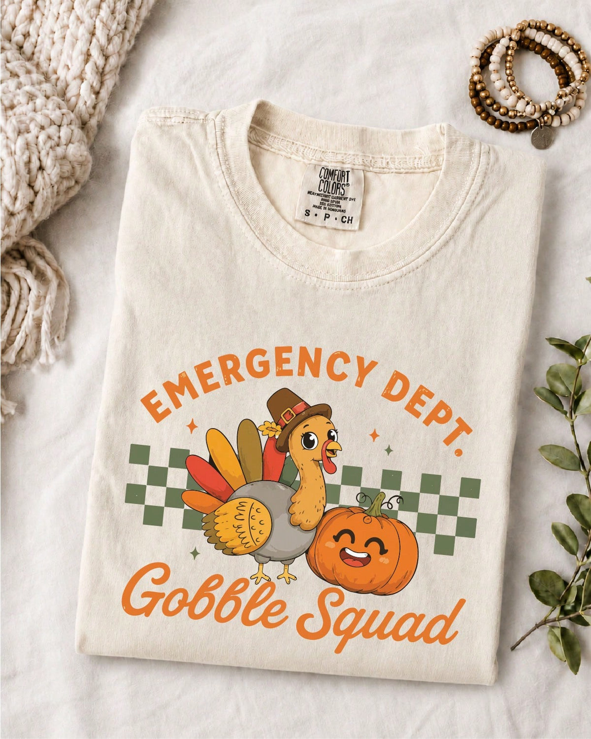 Thanksgiving Emergency Department T-Shirt
