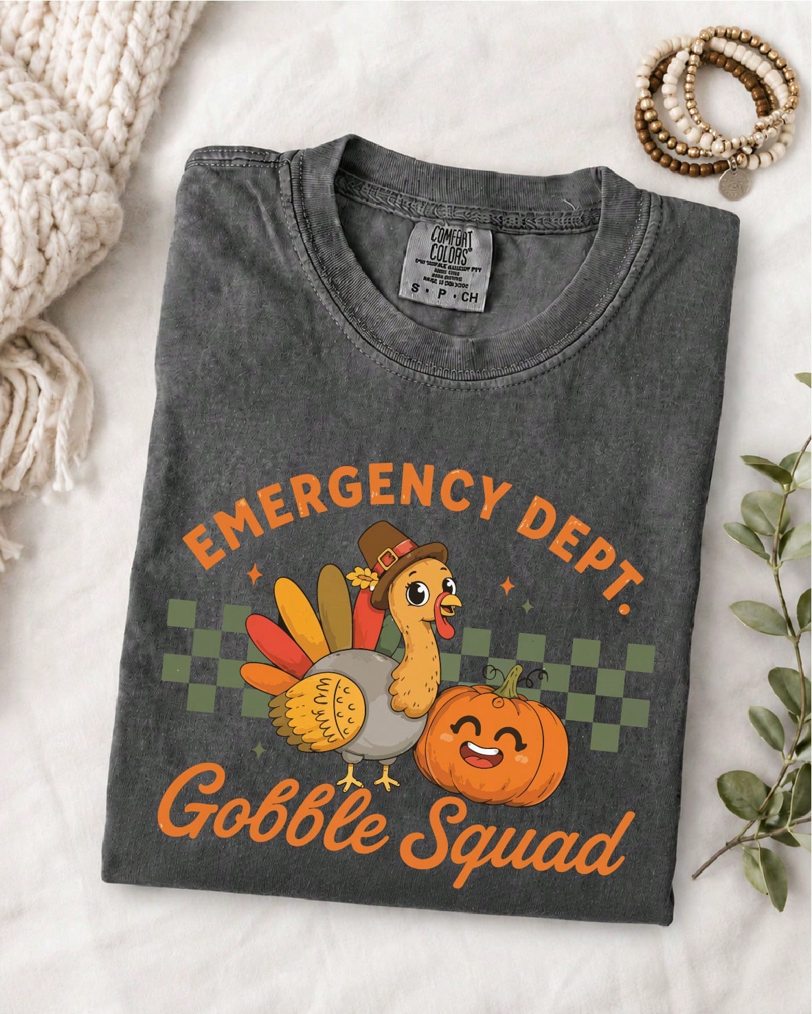 Thanksgiving Emergency Department T-Shirt
