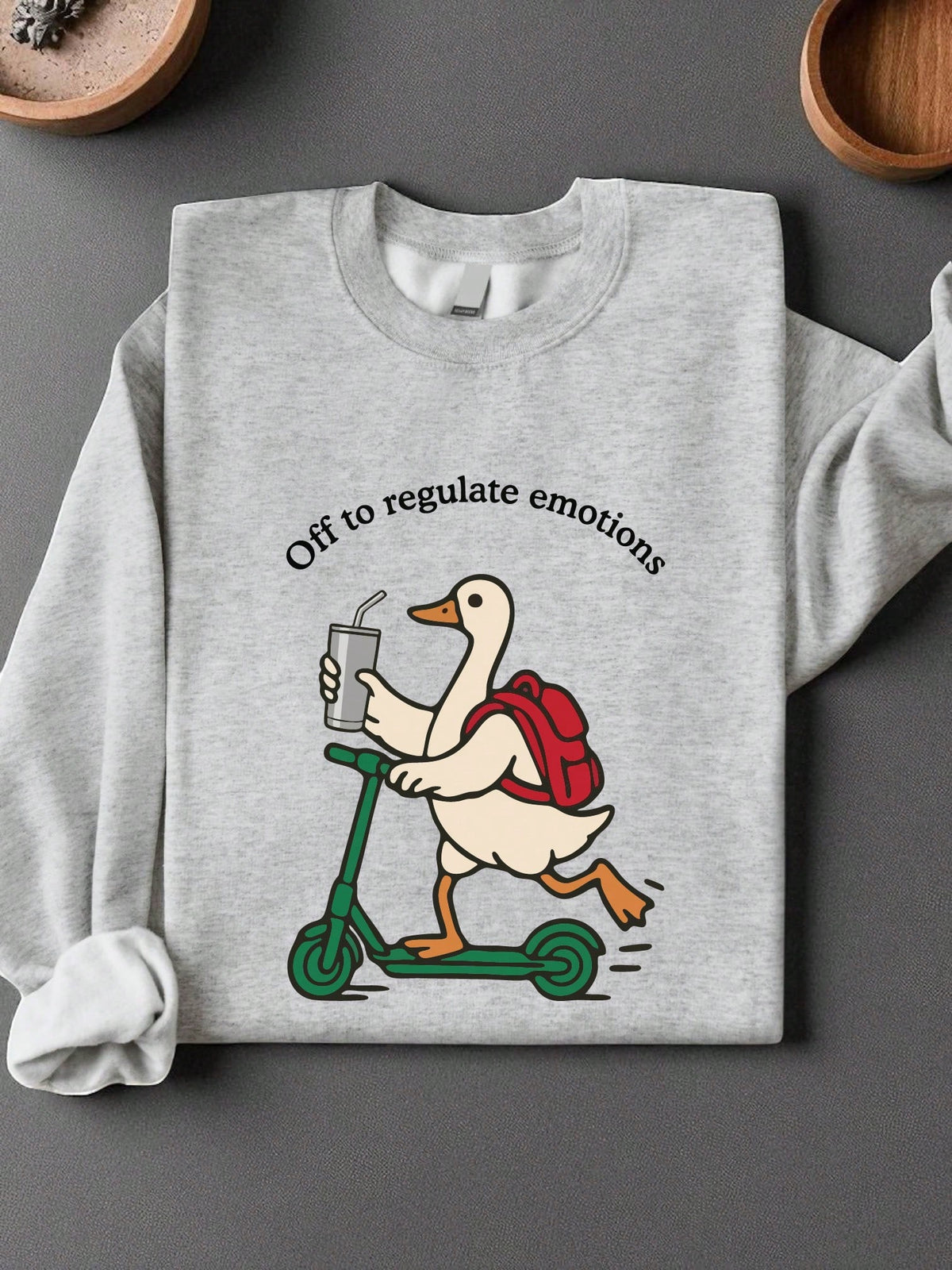 Off To Regulate Emotions Unisex Sweatshirt