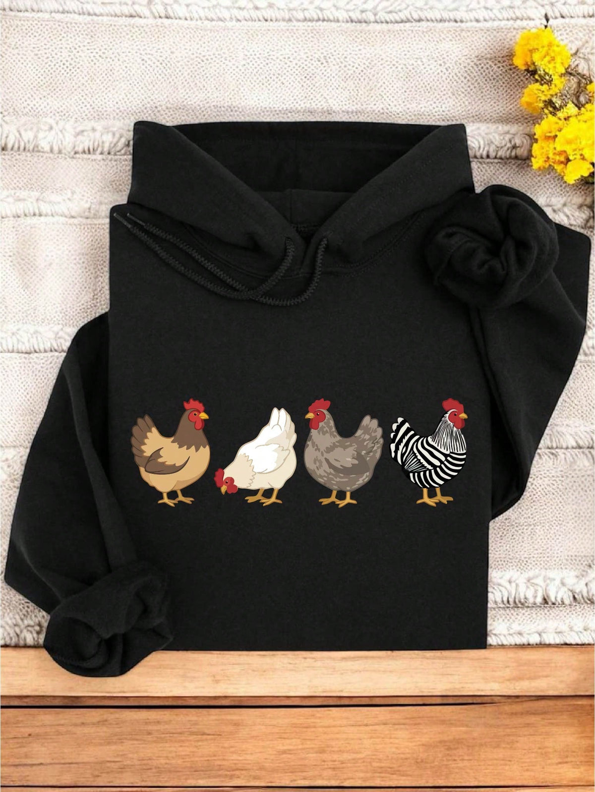 Retro Chicken Hoodie