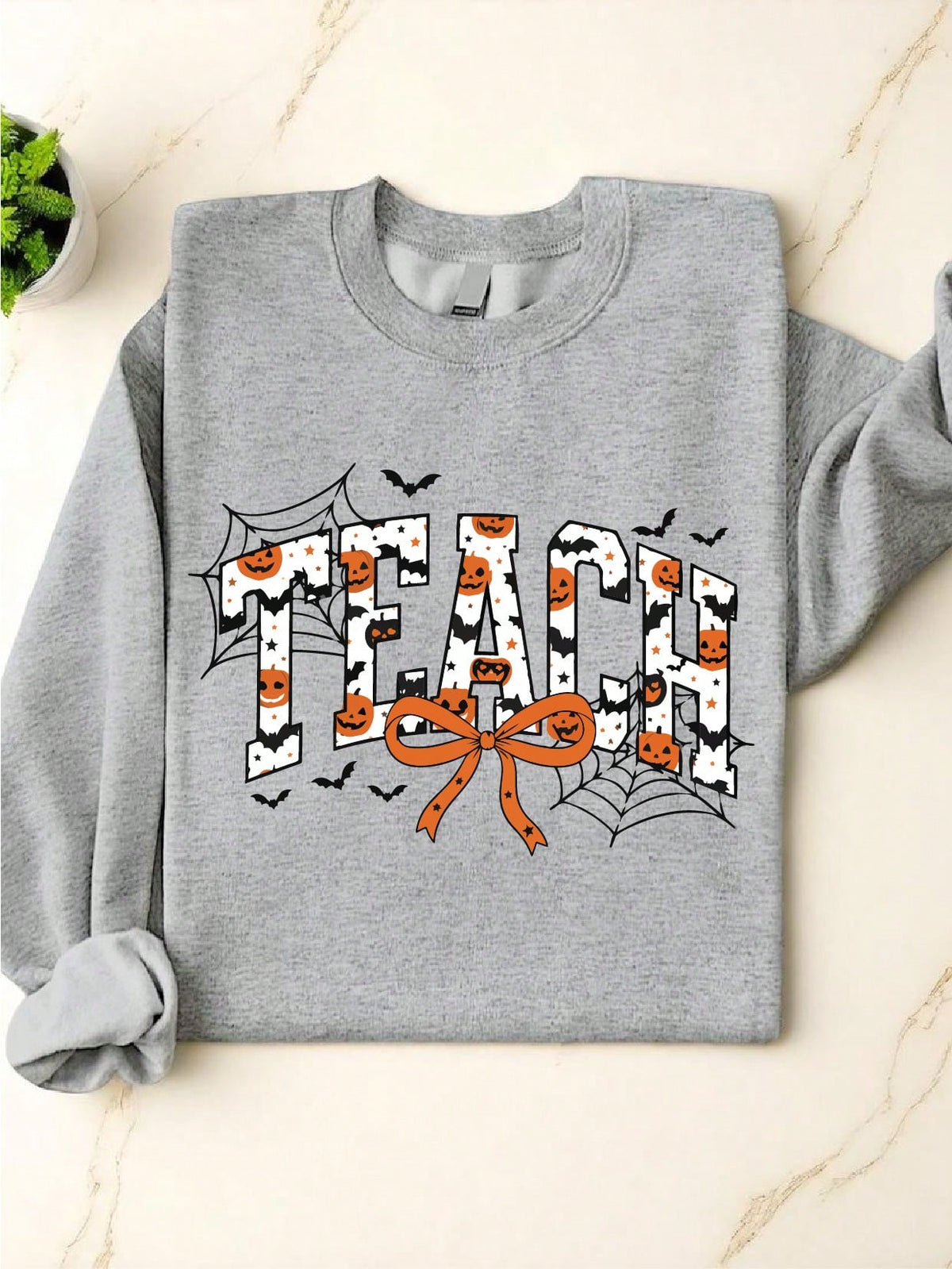 Halloween Teacher Sweatshirt Fall Teaching Sweatshirt