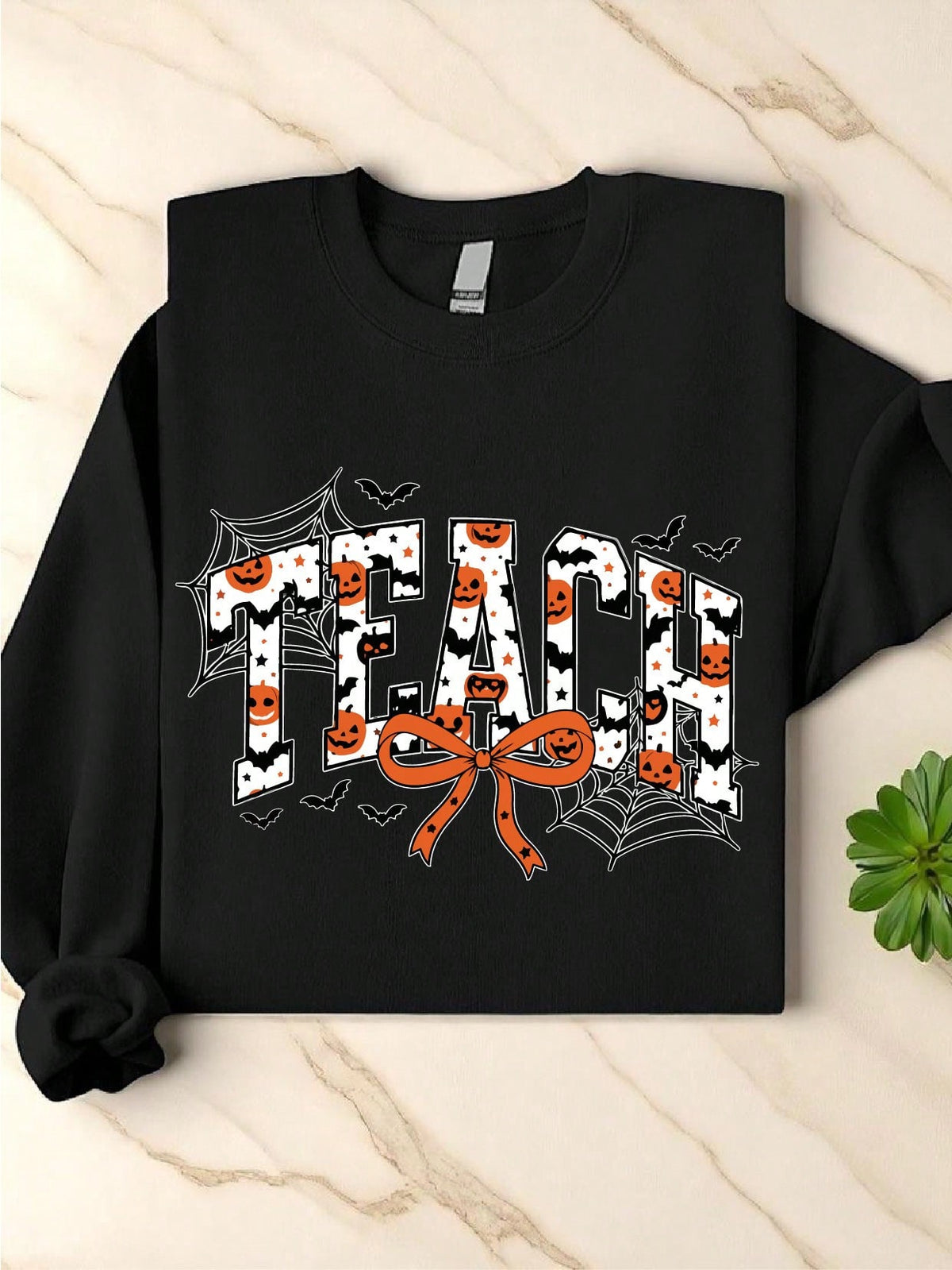 Halloween Teacher Sweatshirt Fall Teaching Sweatshirt