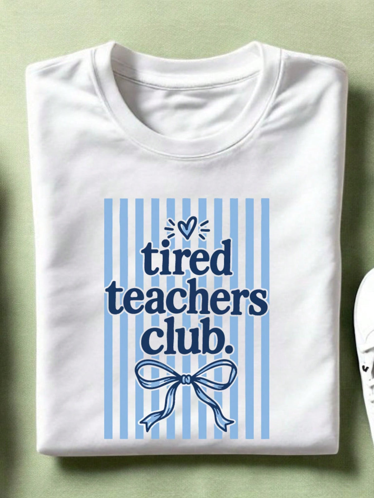 Tired Teachers Club Vibes T-Shirt