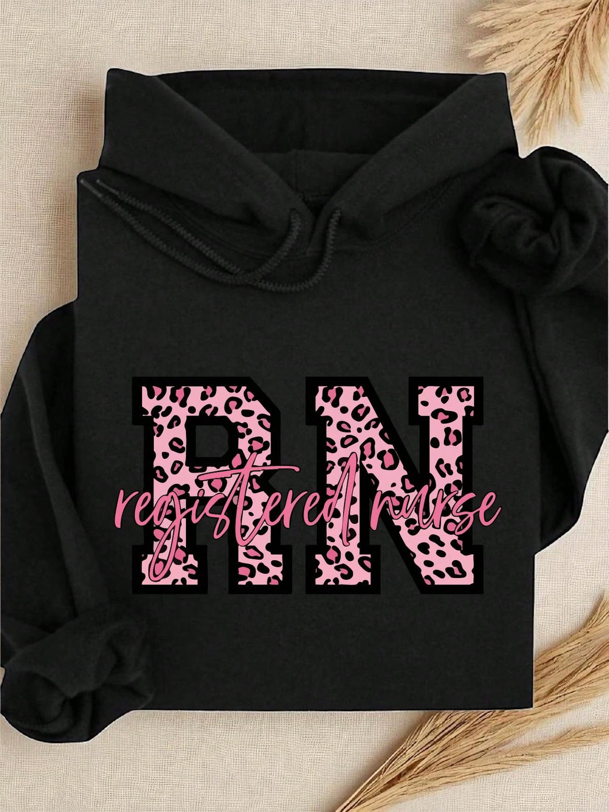 Registered Nurse Leopard Hoodie