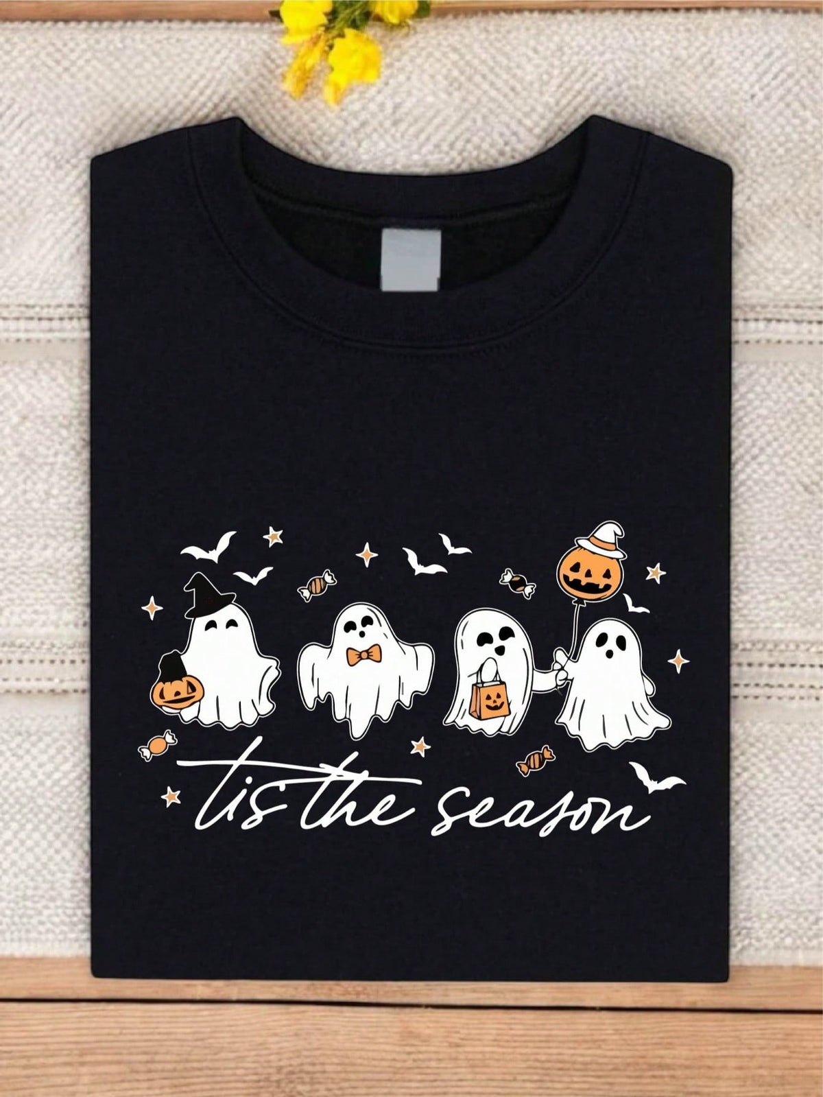 Retro Tis The Season Ghost T-Shirt