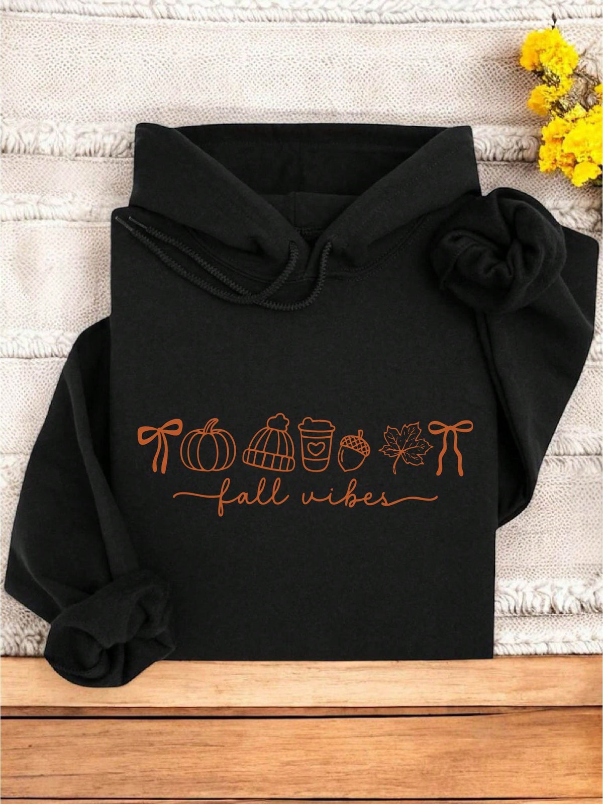 Coquette Bow Fall Hoodie