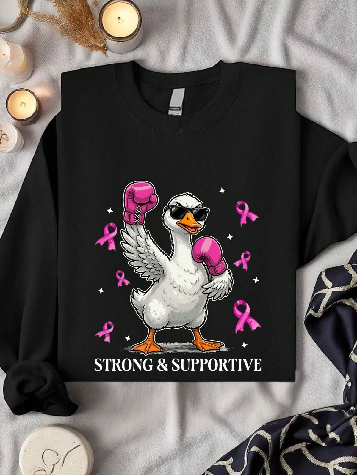 Breast Cancer Fighter Sweatshirt