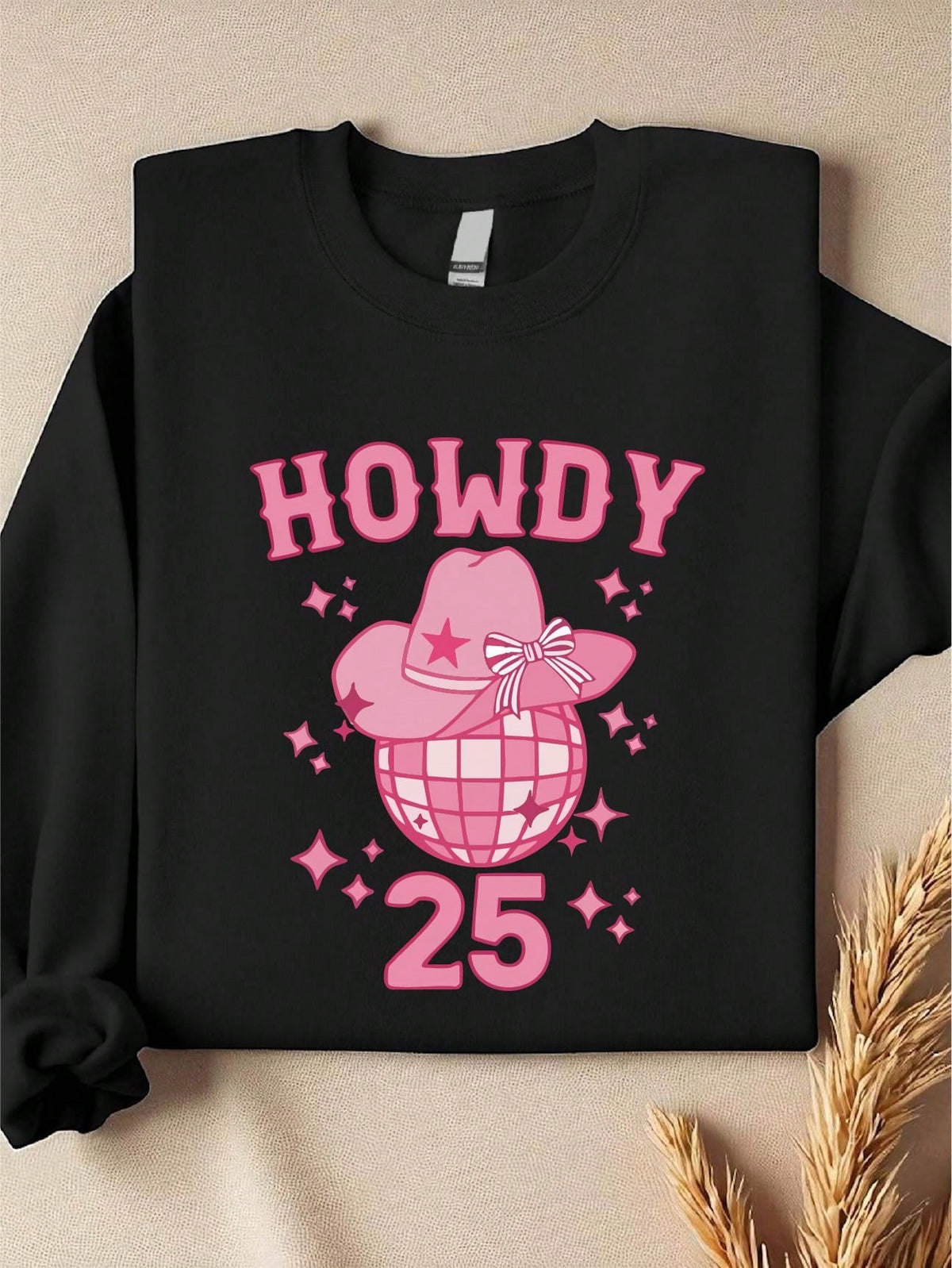 Howdy 25 Western Birthday Sweatshirt