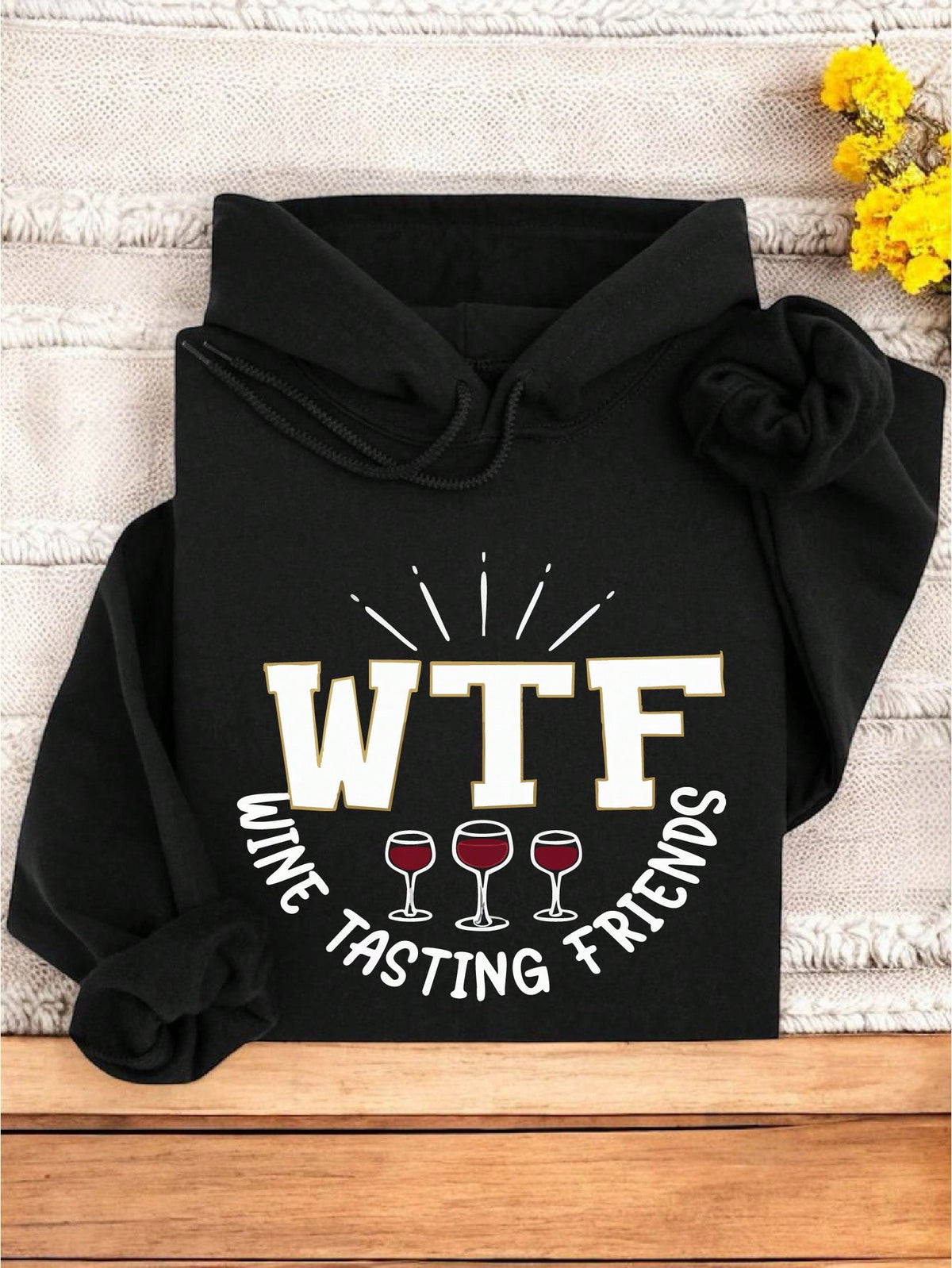 Wine Tasting Friends Hoodie