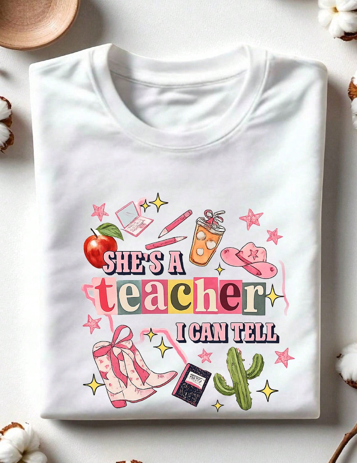 She's Teacher I Can Tell T-Shirt