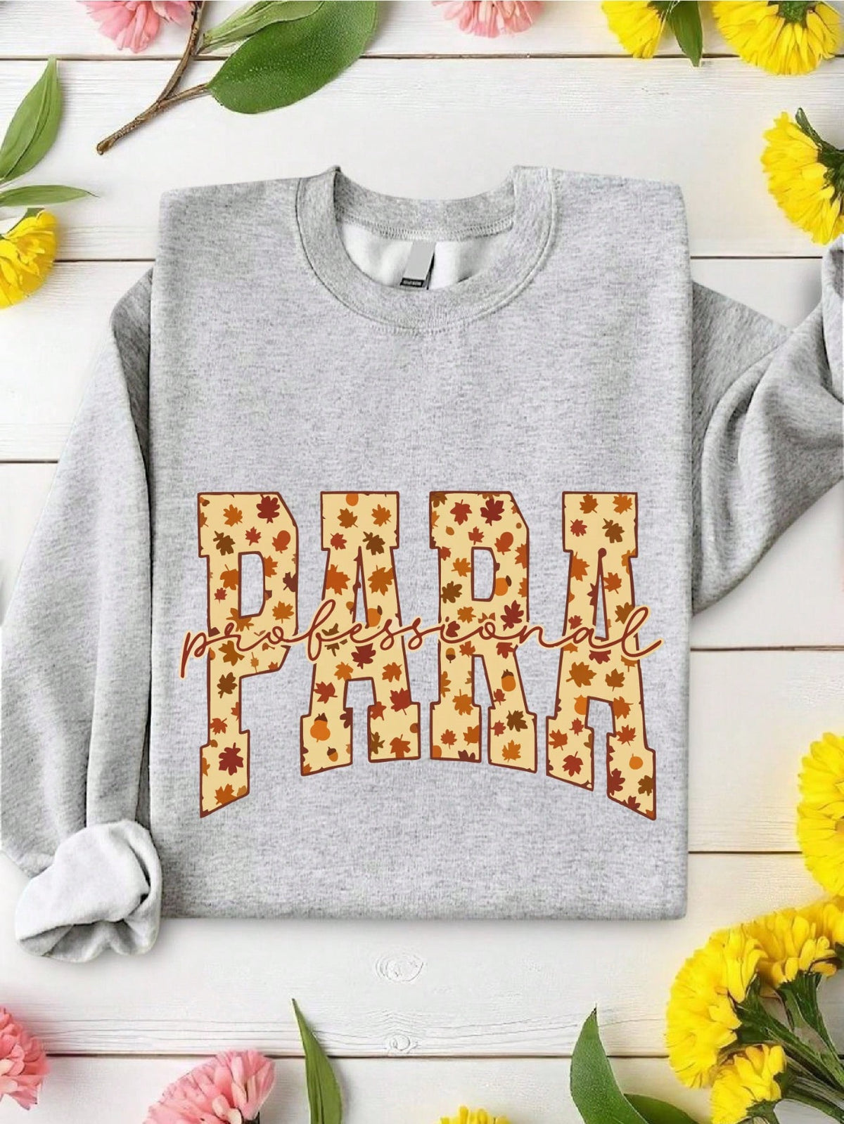 Fall Leaves Para Sweatshirt