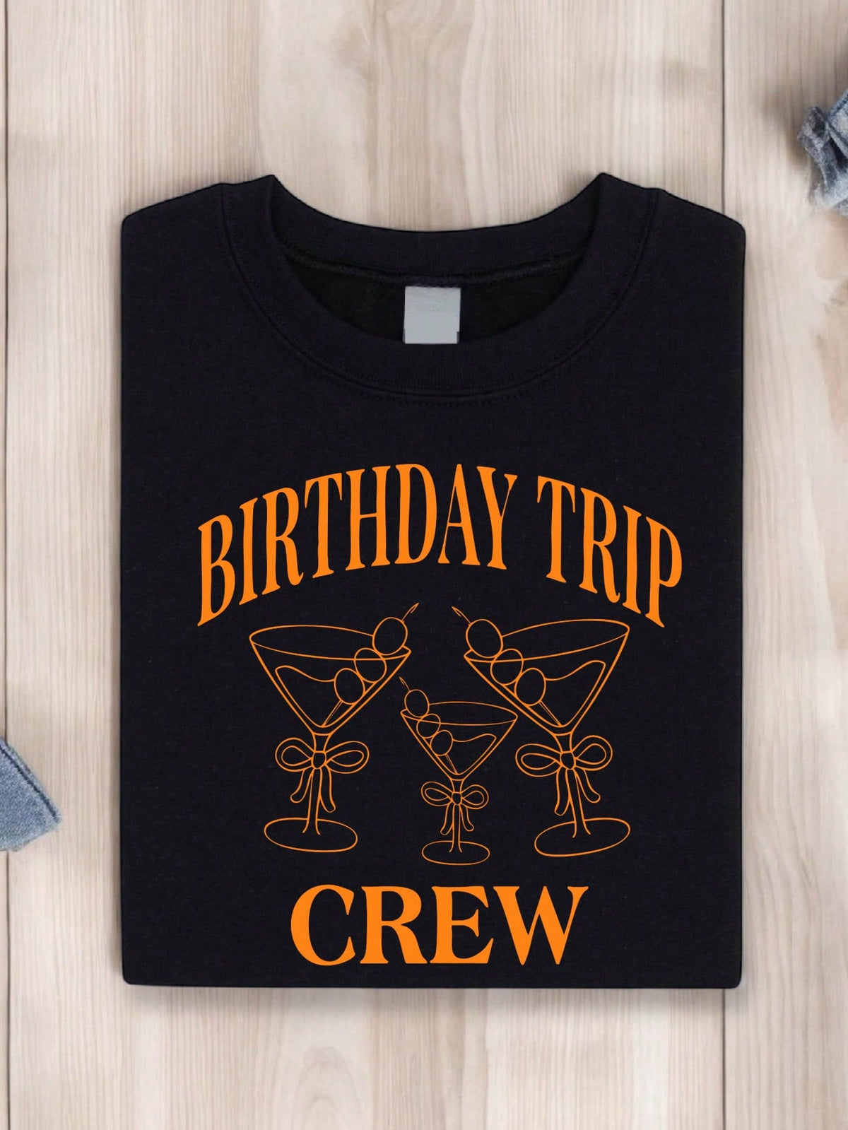 Birthday Trip Crew T-Shirt