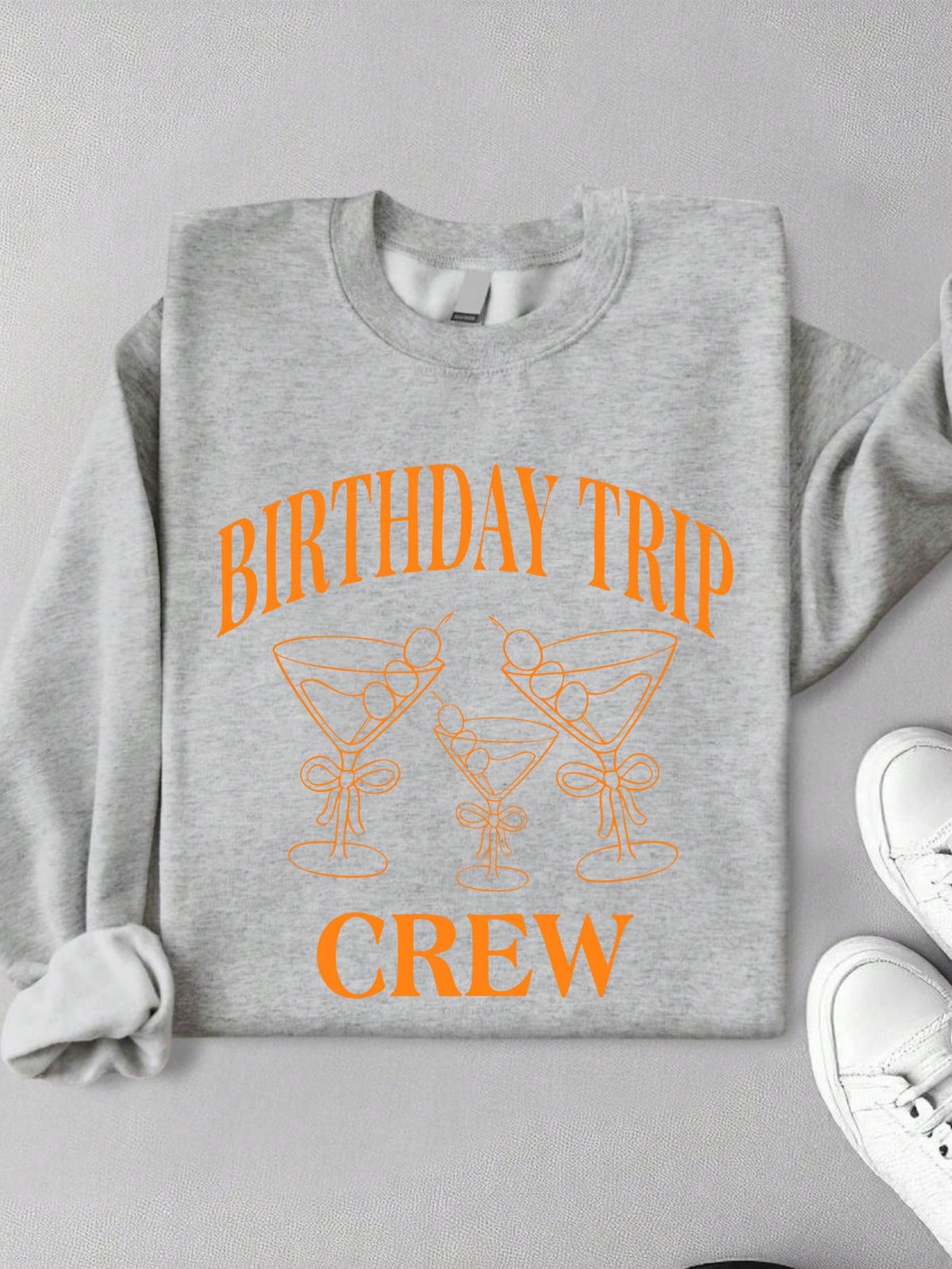 Birthday Trip Crew Sweatshirt