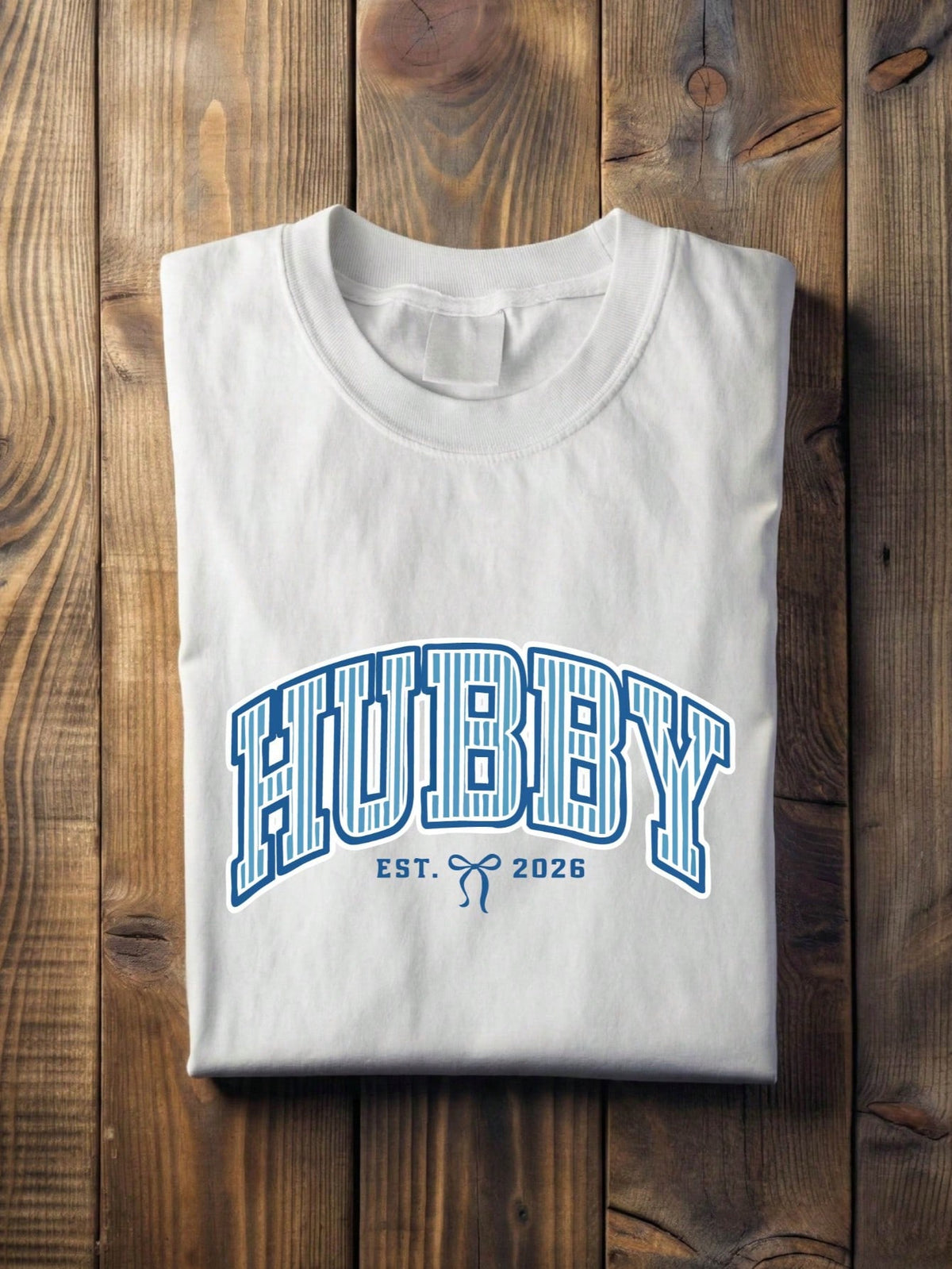 1 PC Wifey Hubby Est.2026 T-Shirt