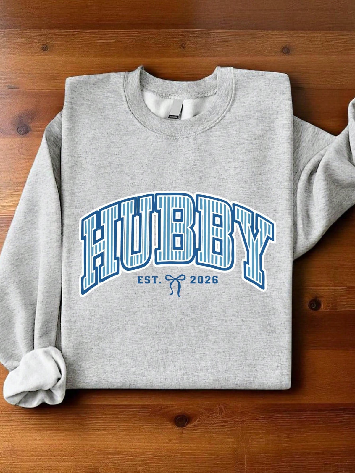 1 PC Wifey Hubby Est.2026 Sweatshirt