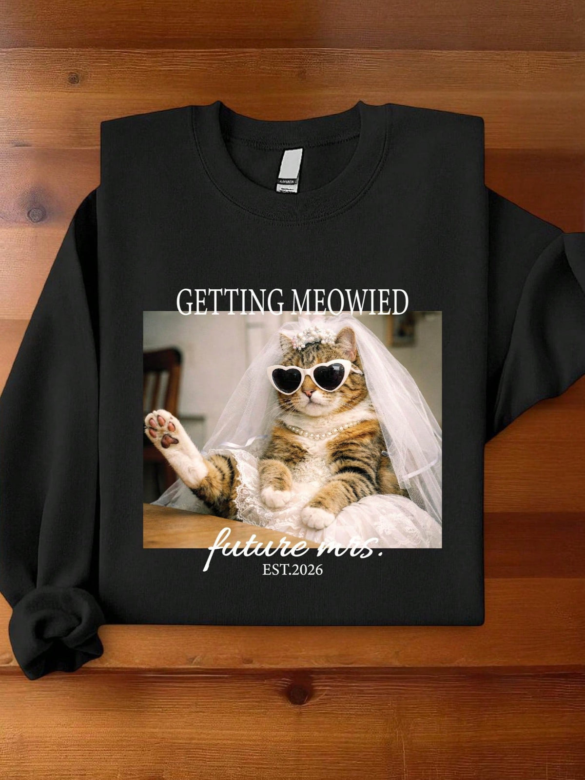 Getting Meowied Sweatshirt