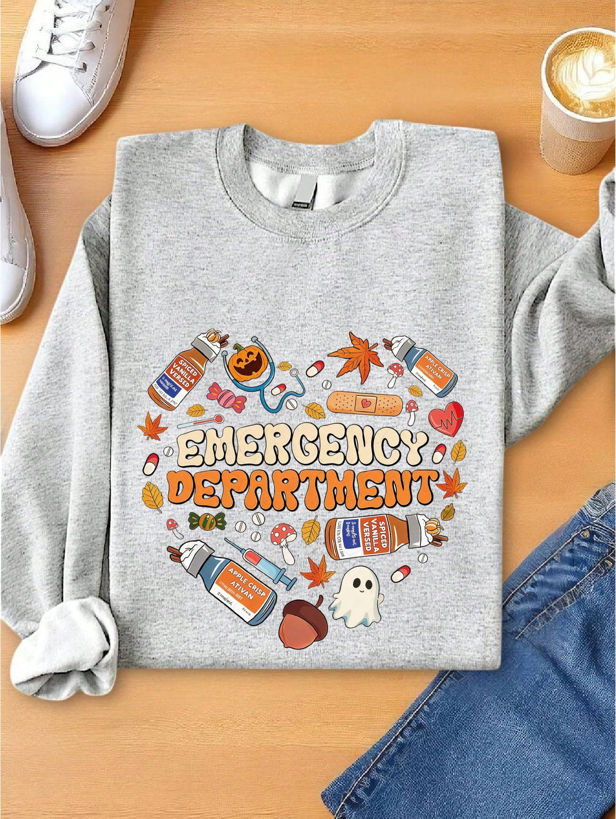 Emergency Department Halloween Sweatshirt