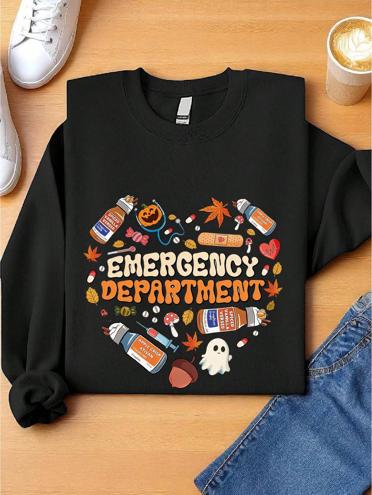 Emergency Department Halloween Sweatshirt