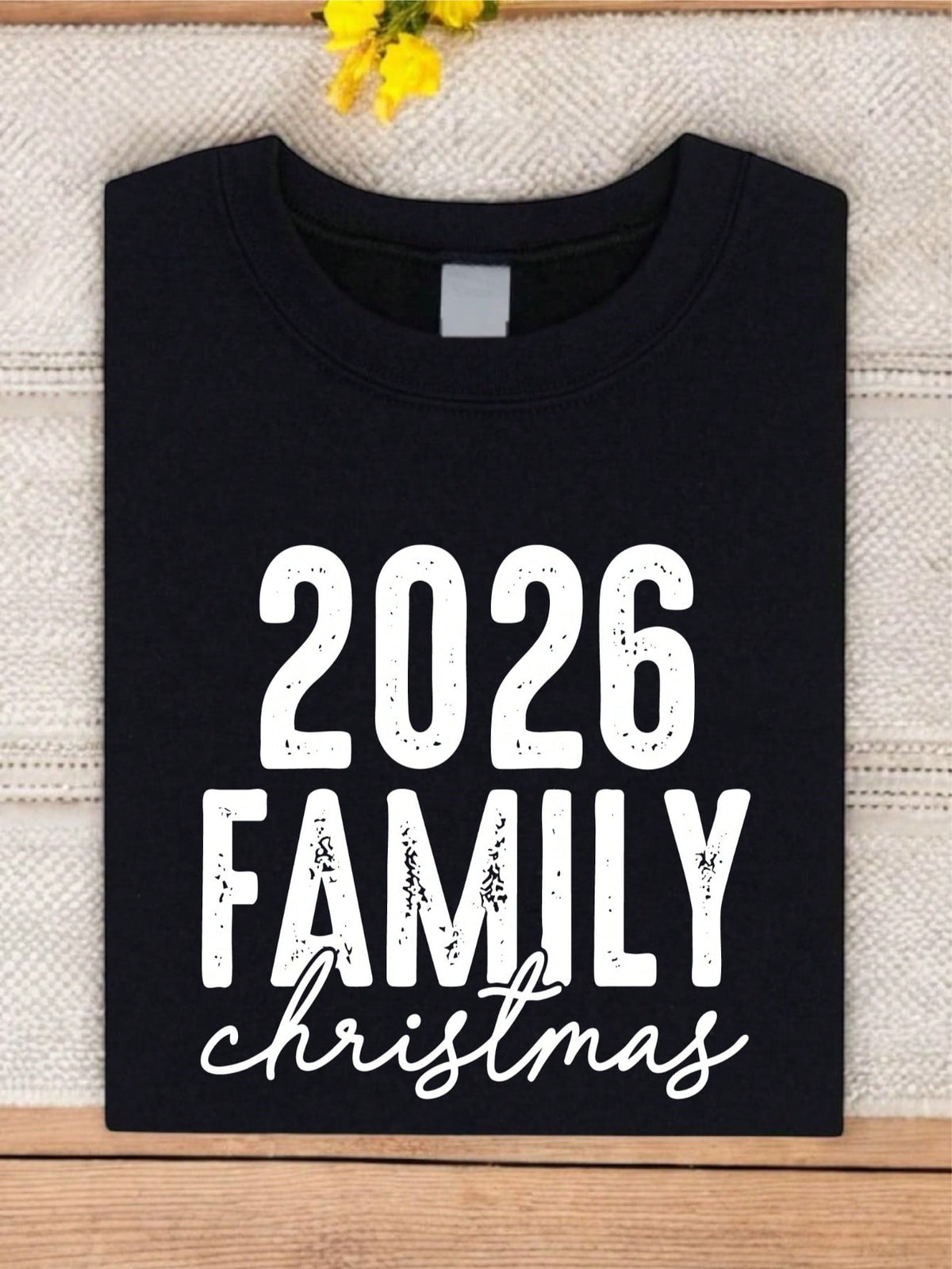 Retro Christmas Crew T-Shirt