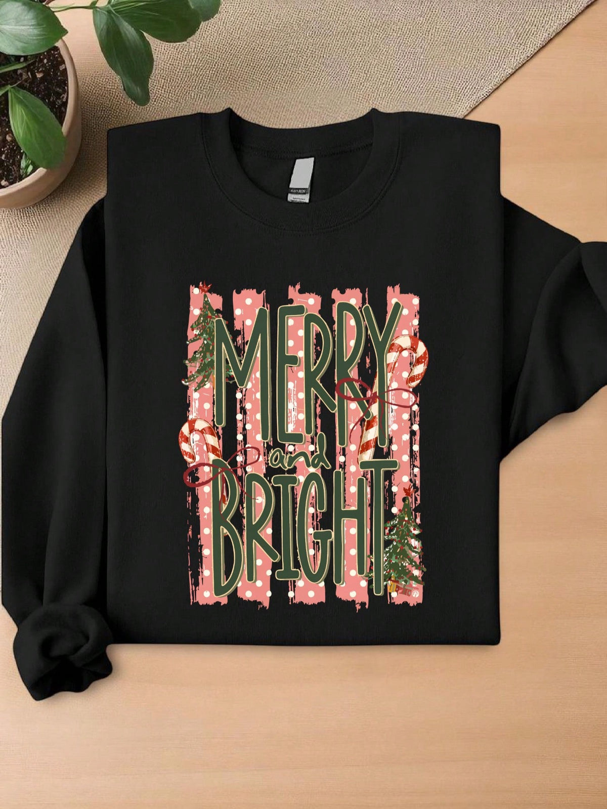 Merry And Bright Sweatshirt