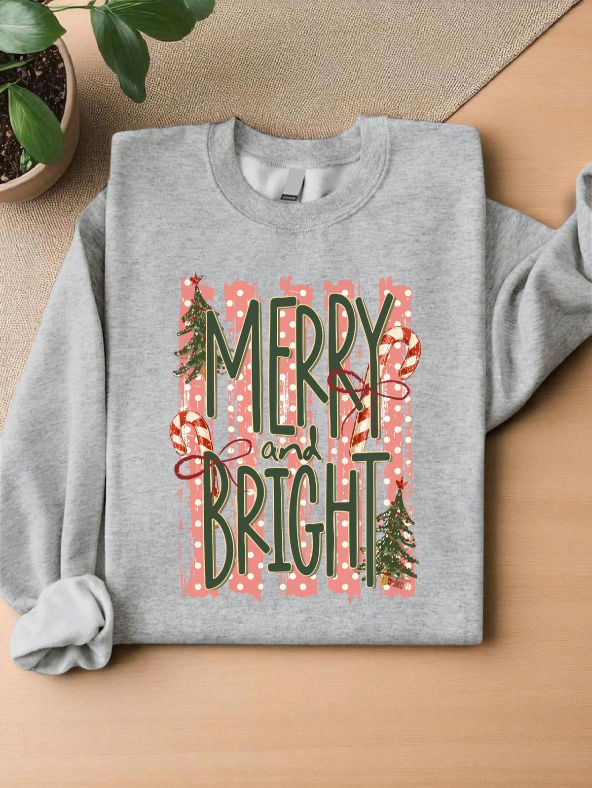 Merry And Bright Sweatshirt