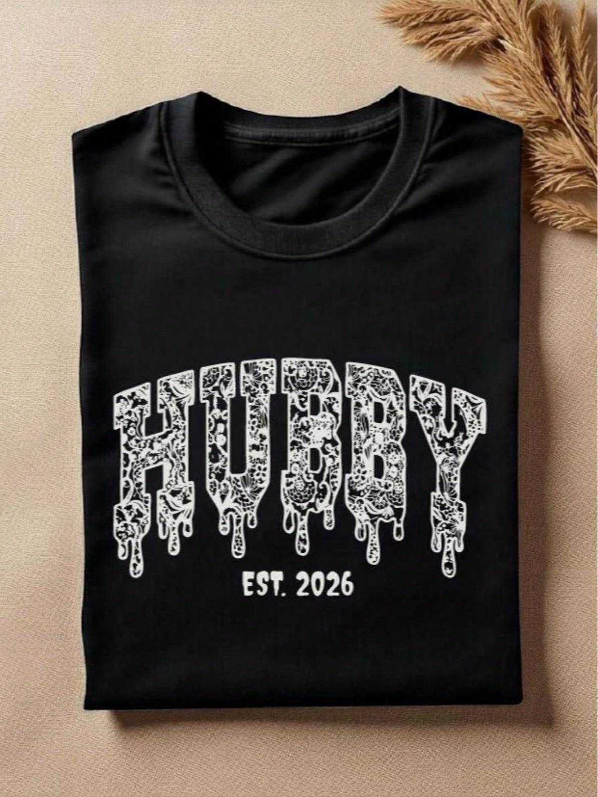 1 PC Wifey Hubby Est.2026 T-Shirt