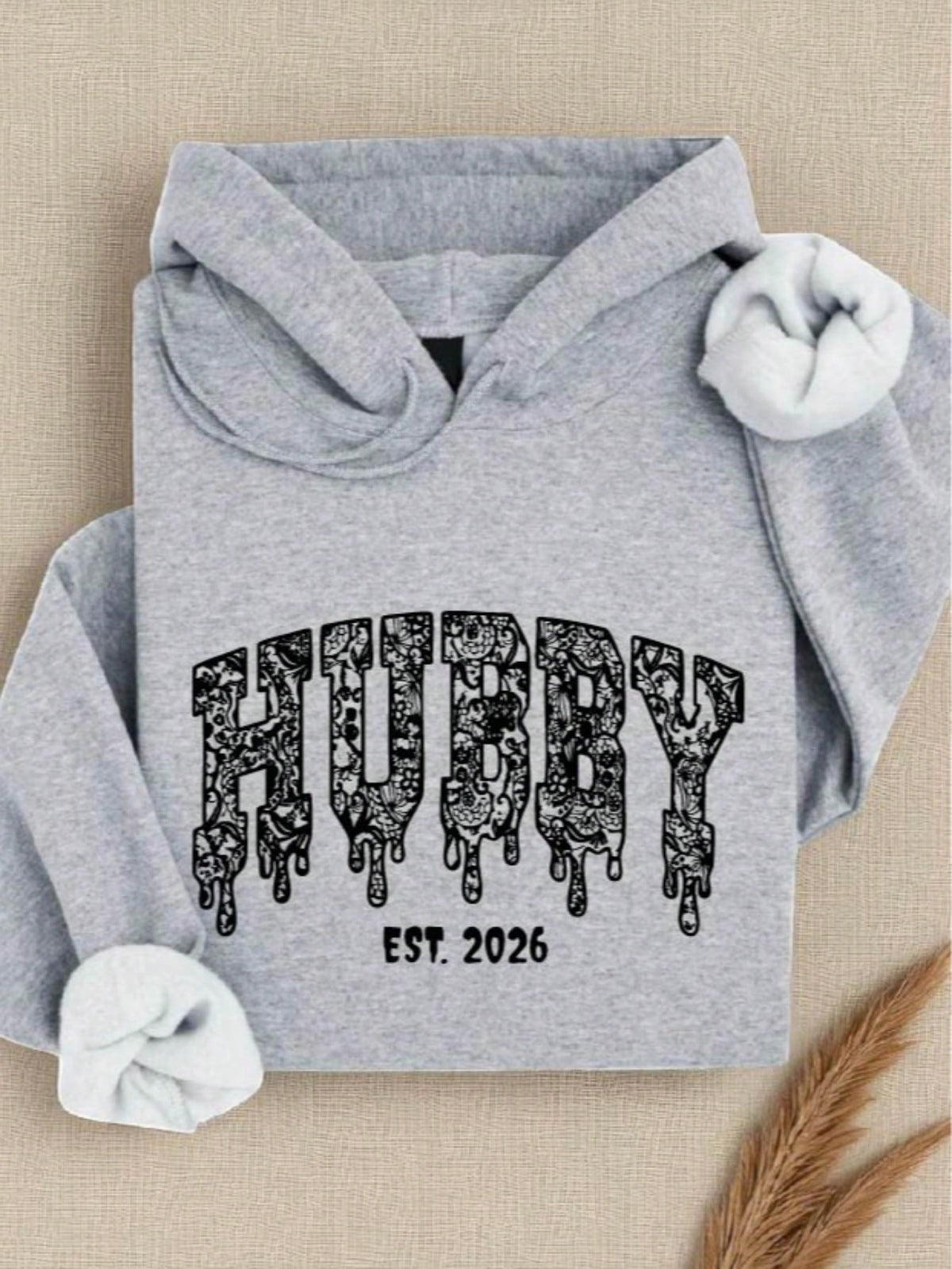 1 PC Wifey Hubby Est.2026 Hoodie