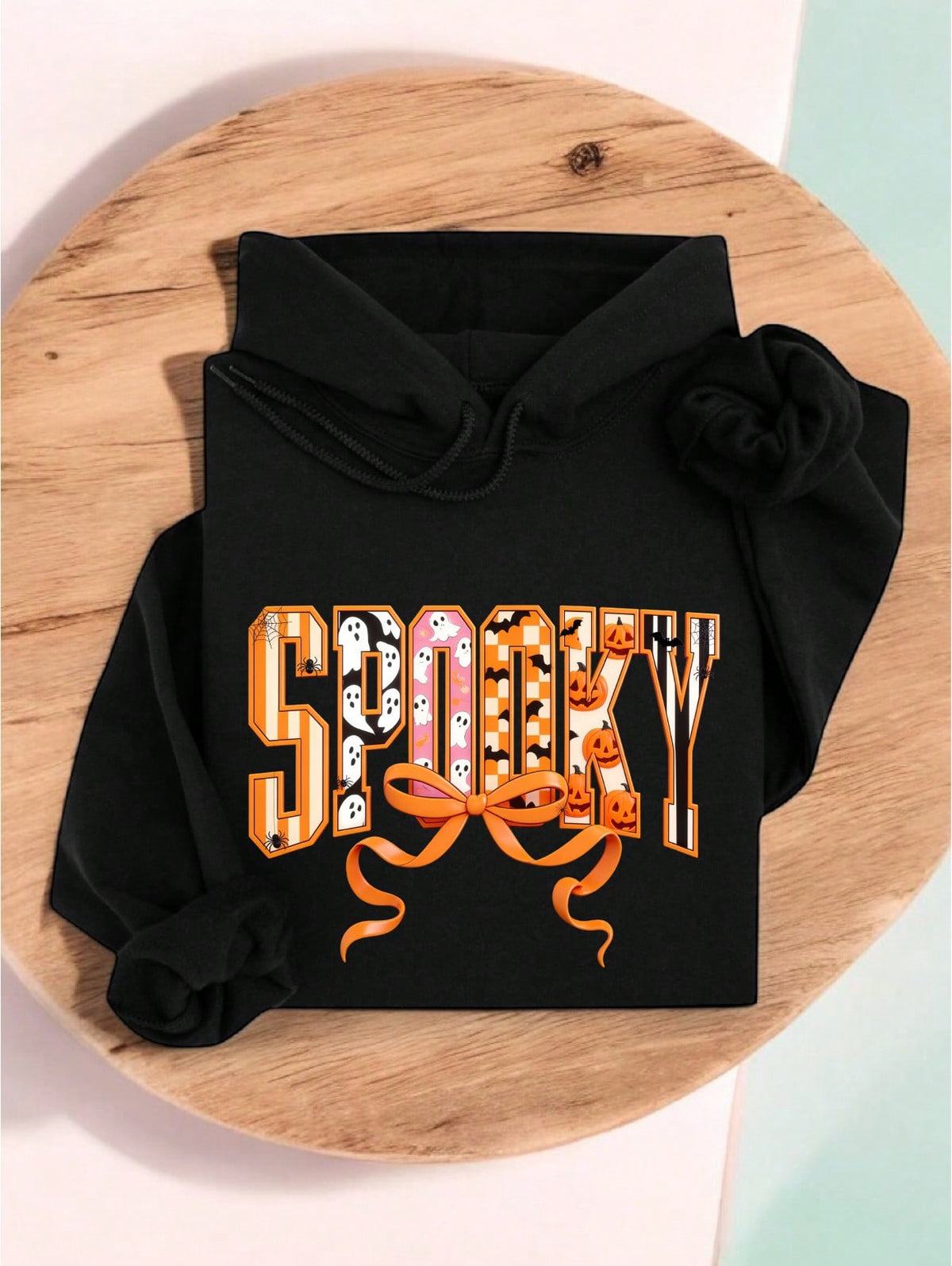 Spooky Coquette Bow Hoodie