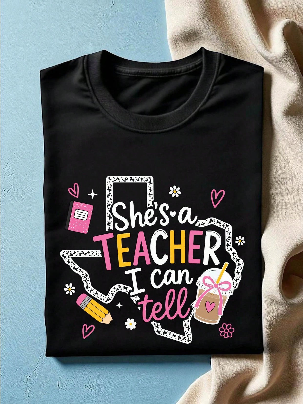 She's A Teacher I Can Tell T-Shirt